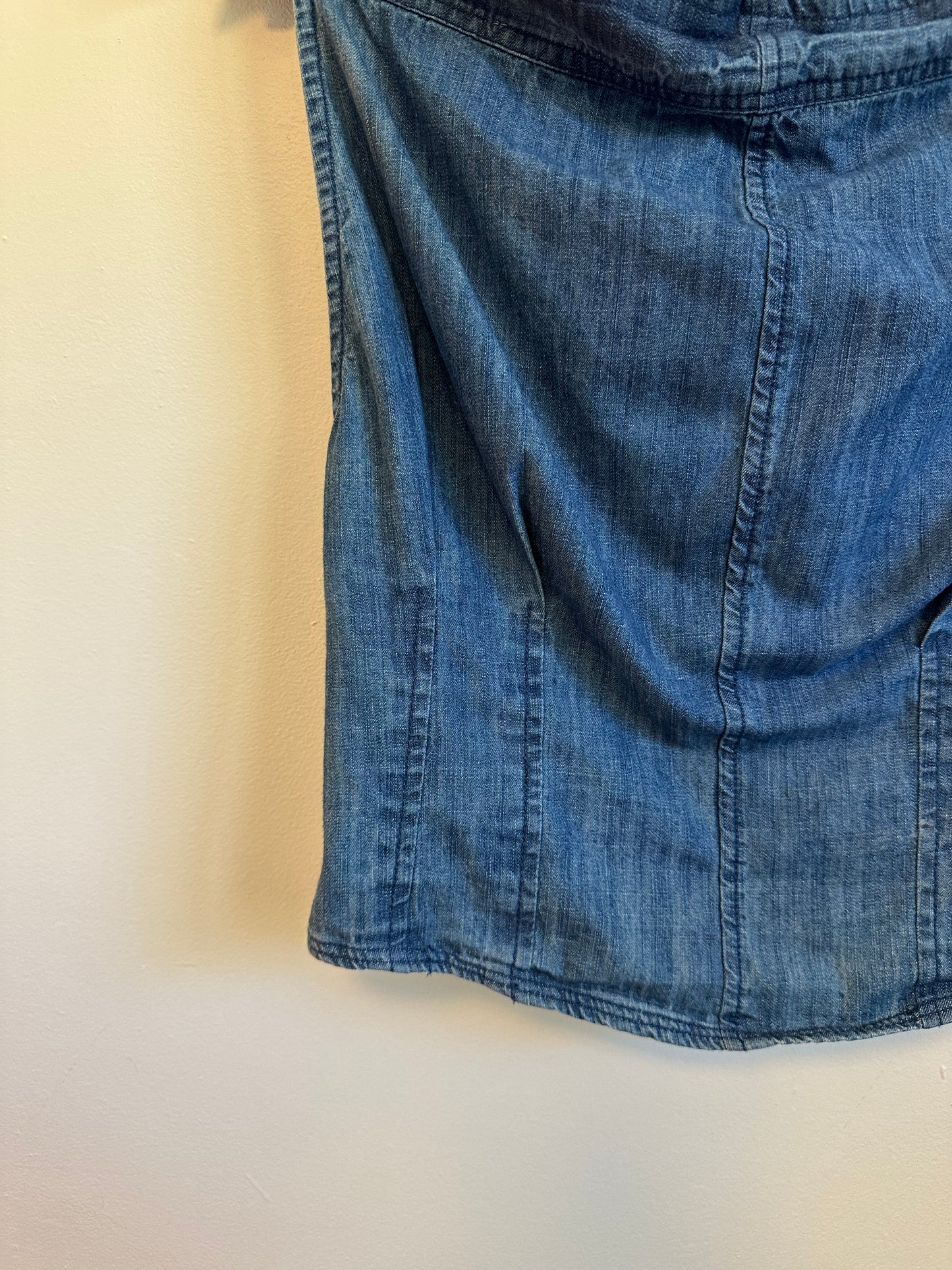 Free People NWT Louie Indigo Off The Shoulder Top | Size Medium