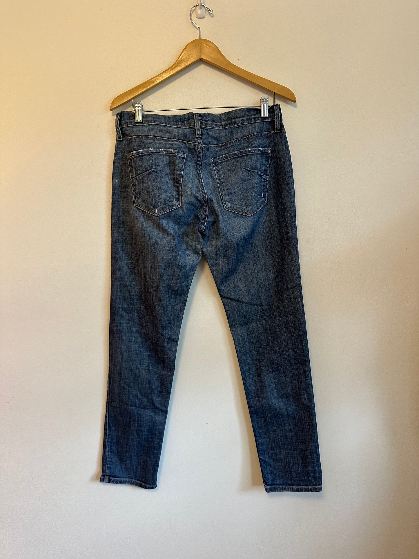 James Jeans Dry Aged Denim Straight Leg Jeans | Size 29