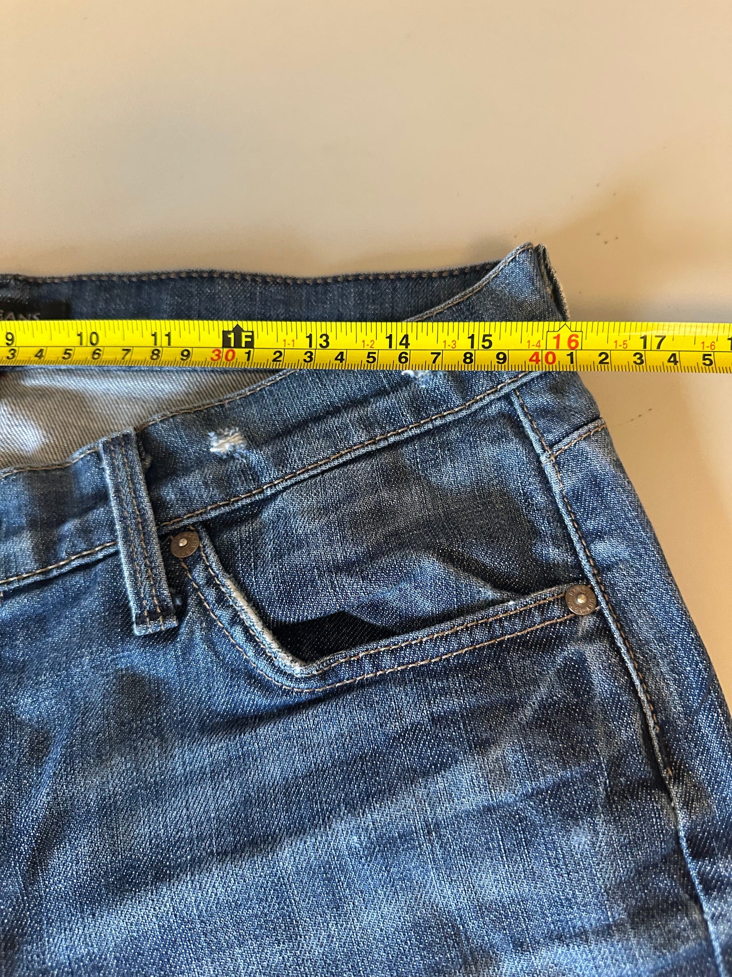 James Jeans Dry Aged Denim Straight Leg Jeans | Size 29