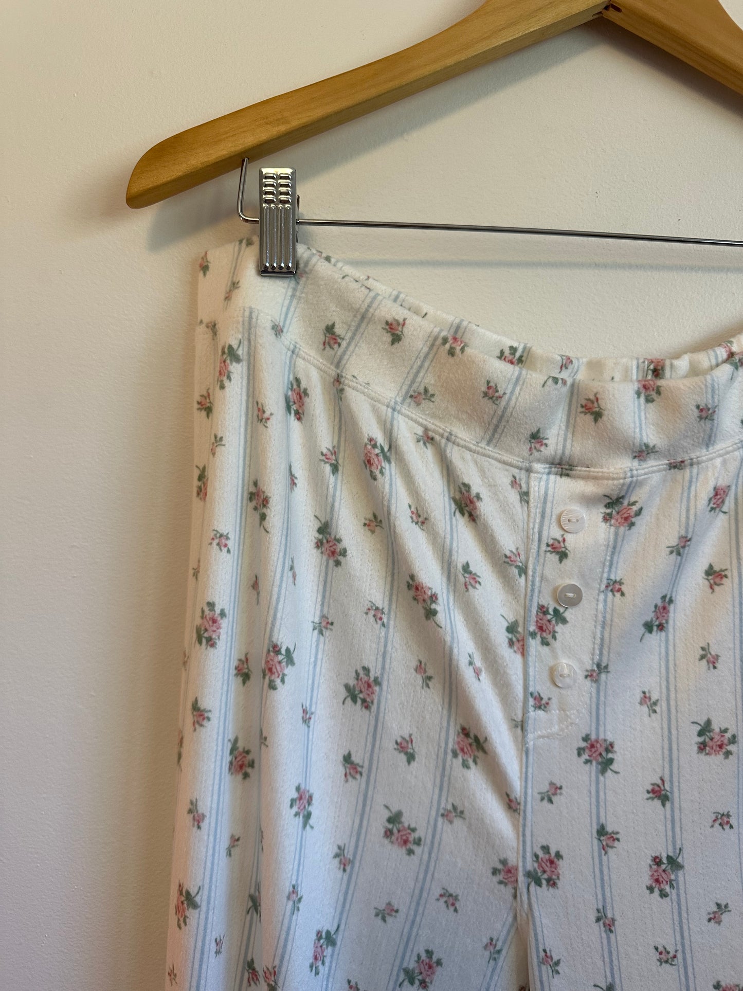 PJ Salvage NWT Crazy in Love Pointelle Knit Floral Pajama Pants | Size XL