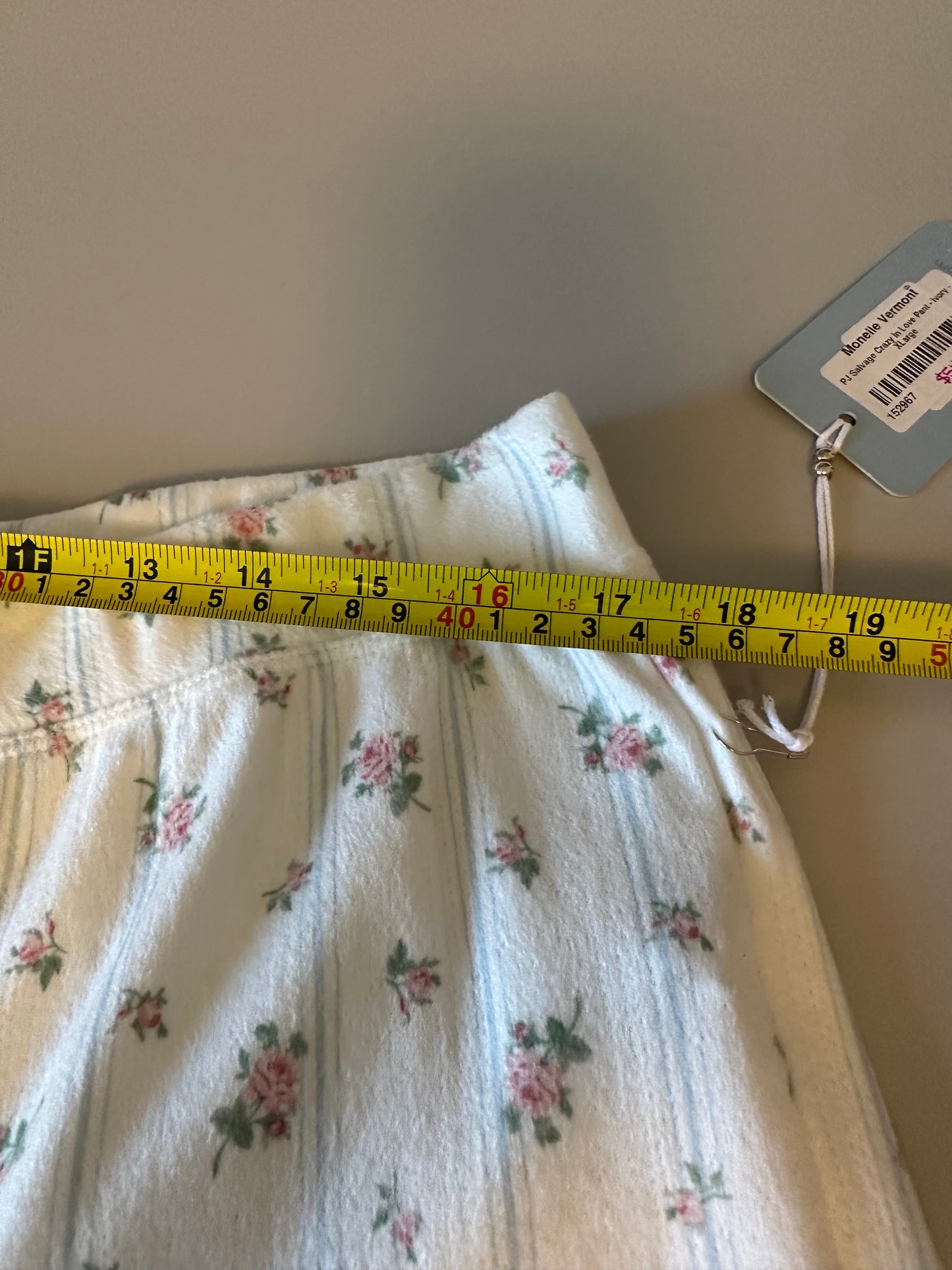 PJ Salvage NWT Crazy in Love Pointelle Knit Floral Pajama Pants | Size XL