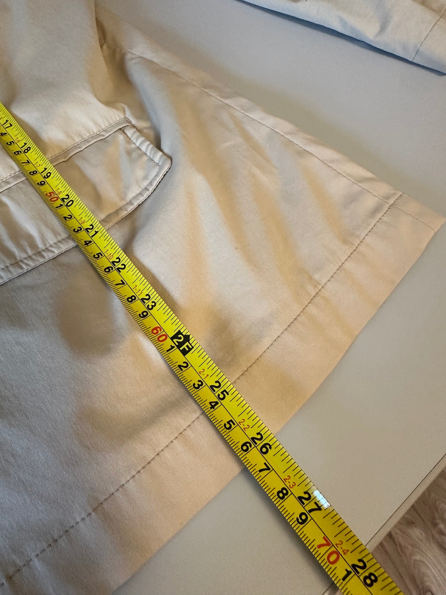 Faconnable Albert Goldberg Tan Cotton Blend Utility Jacket | Size Large