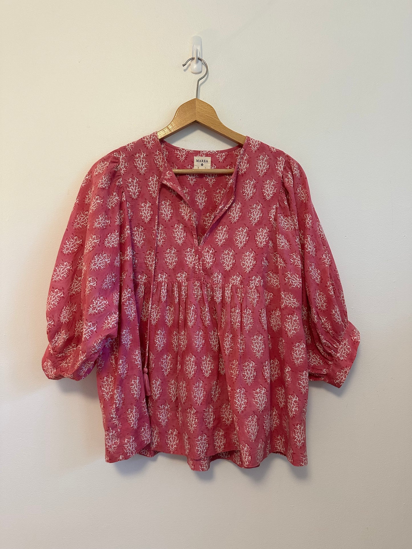 Marea Steph Top in Magenta Meadow | Size Small