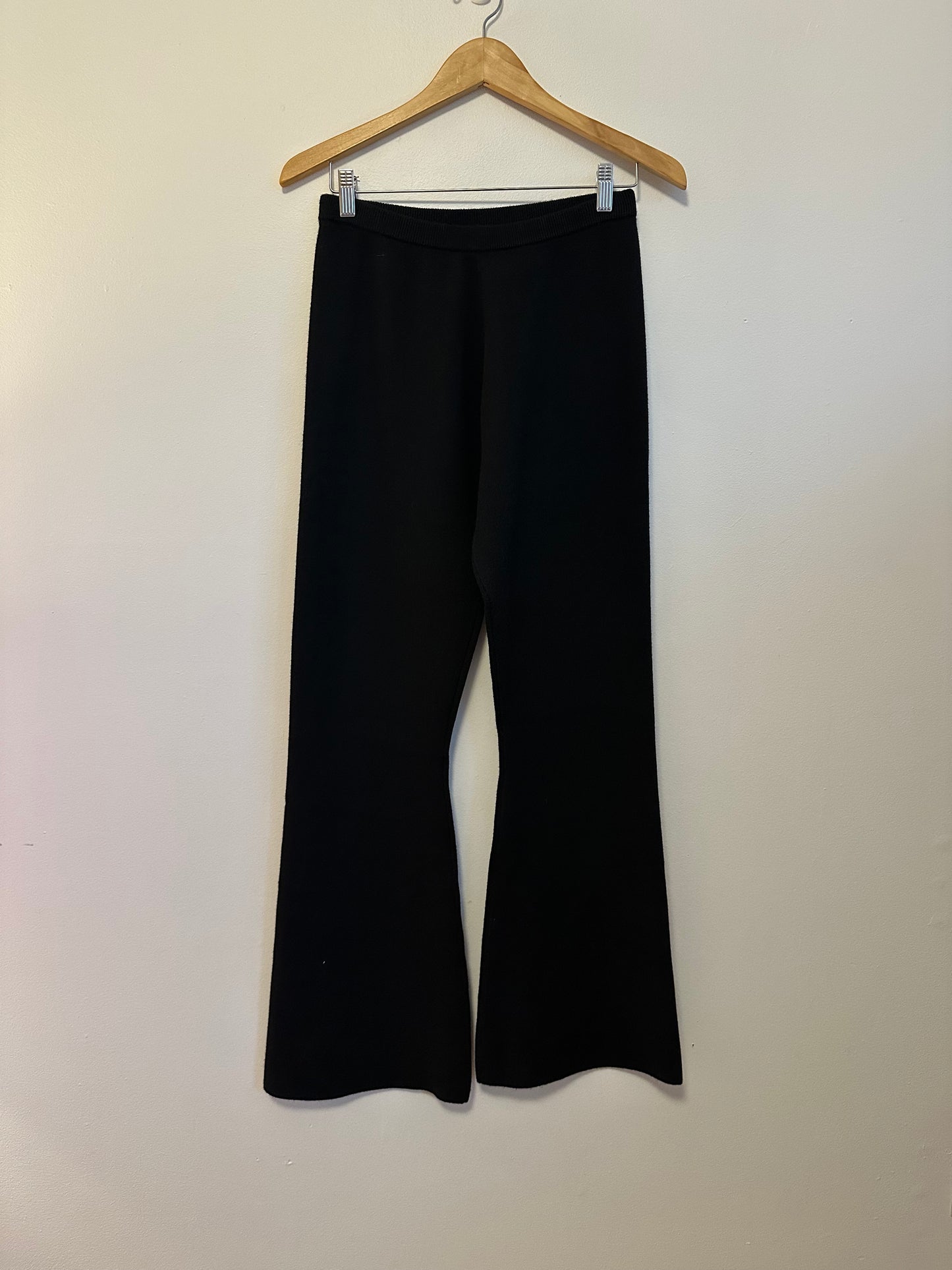 NWT 525 America Dorothy Bootcut Knit Pants in Black | Size Medium