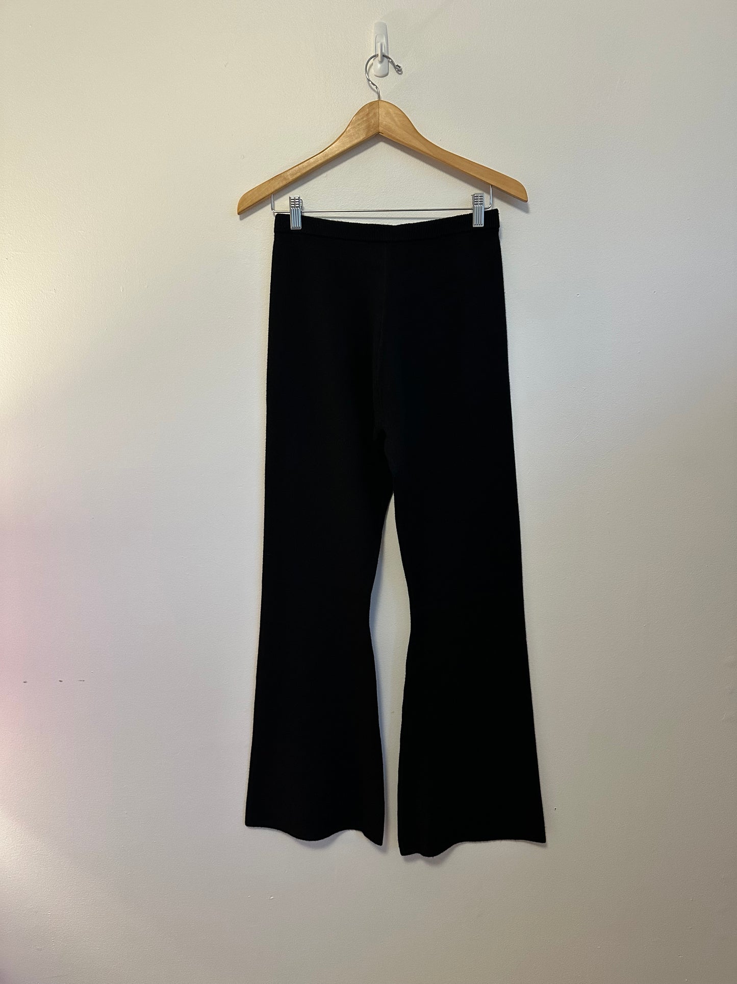 NWT 525 America Dorothy Bootcut Knit Pants in Black | Size Medium
