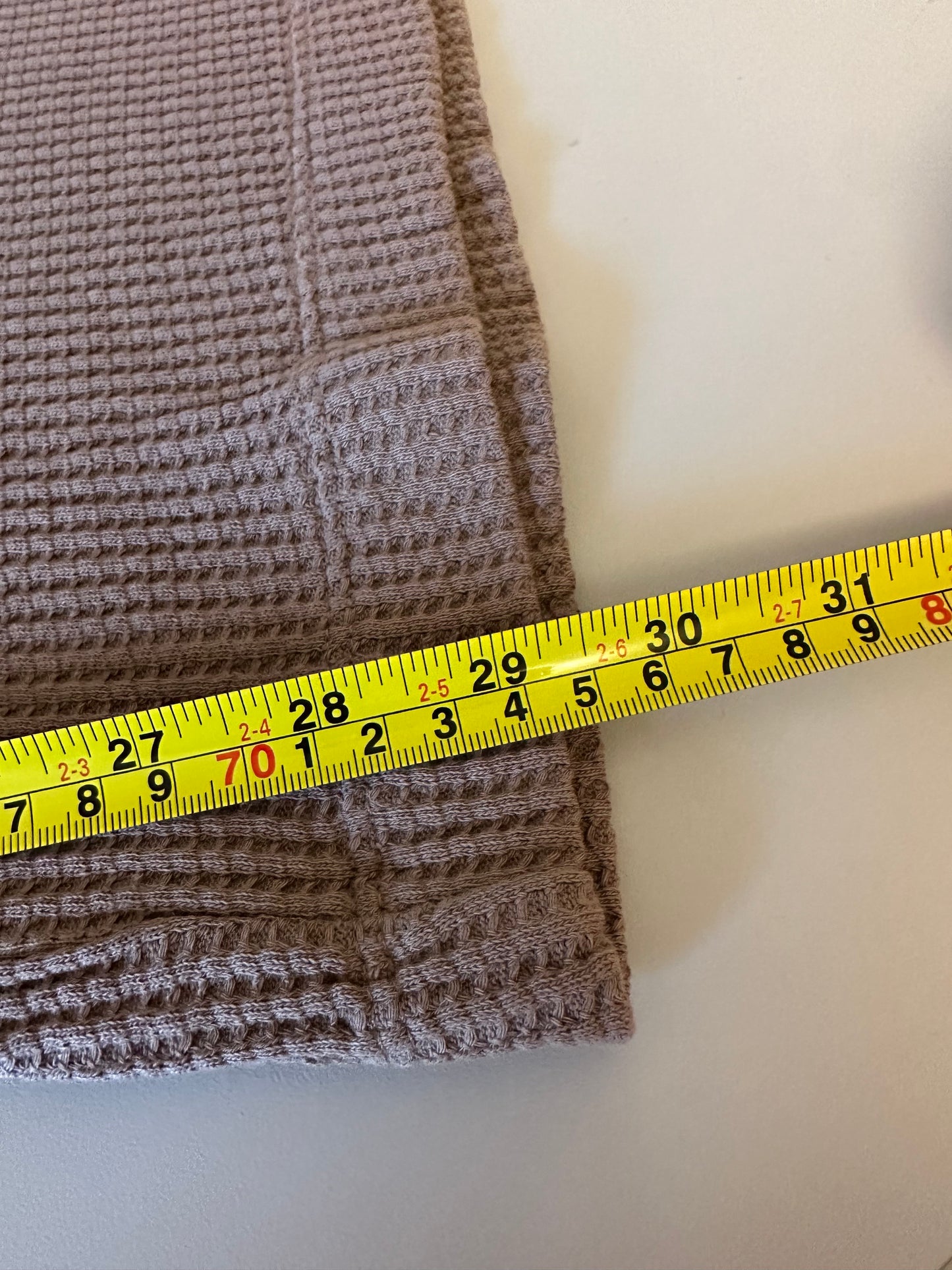 NWT Faherty Apres Waffle Cotton Pants in Wood Smoke | Size XL
