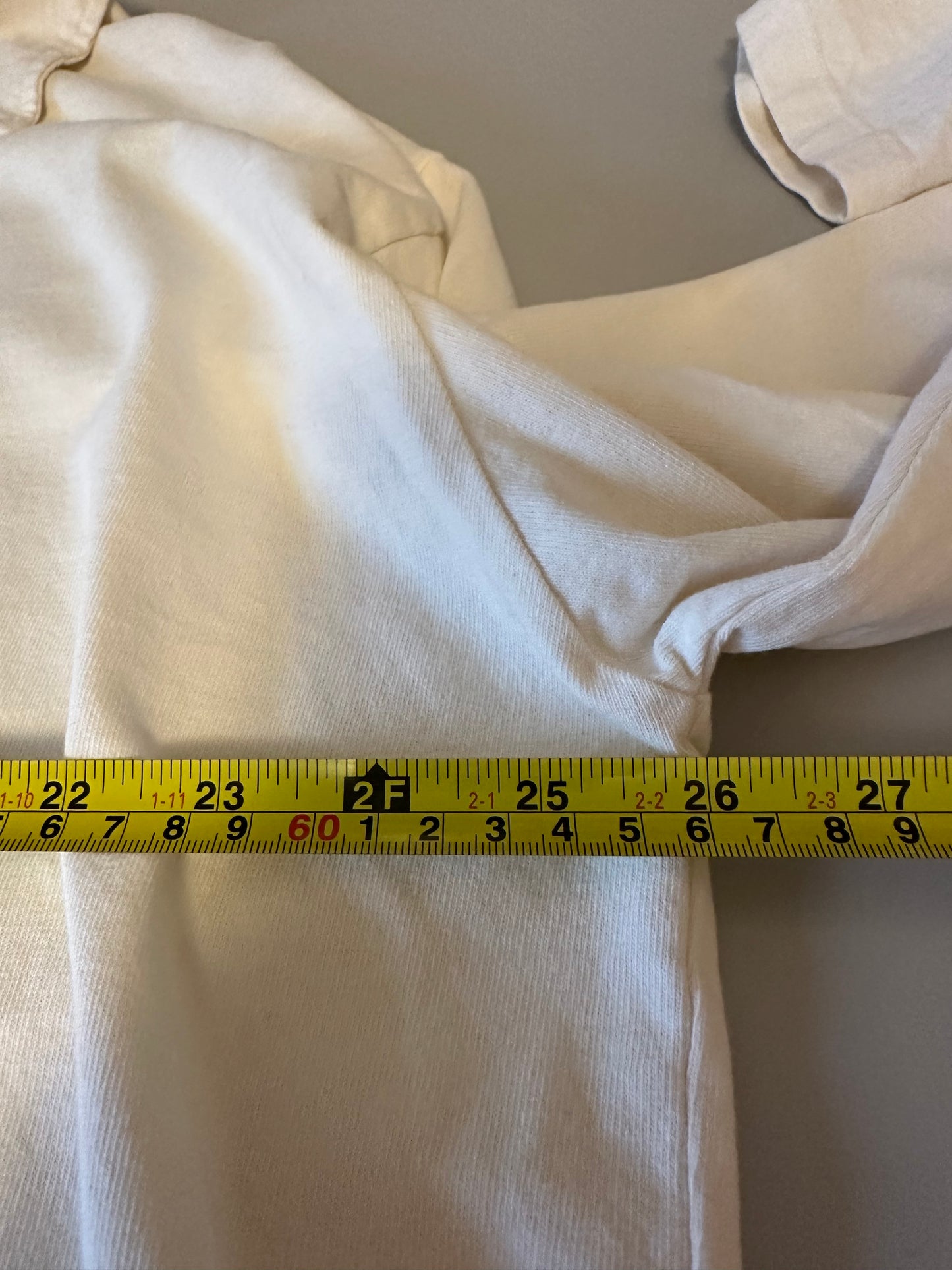 NWT Perfectwhitetee Collared Cotton Boxy Long Sleeve T-Shirt | Size XL