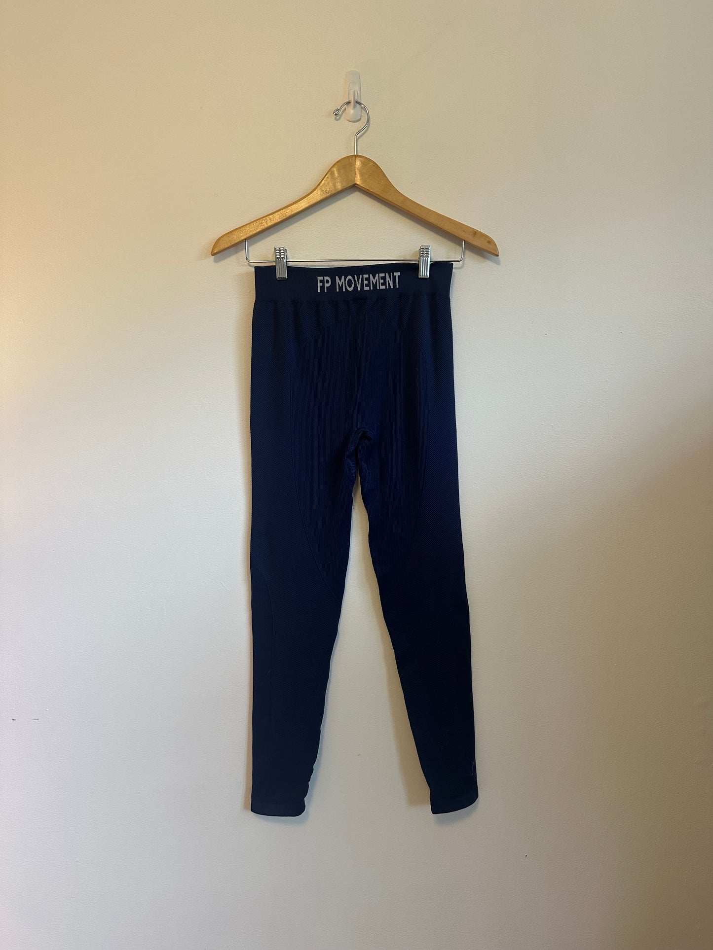 NWT FP Movement by Free People Long Haul Leggings in Black Grape | Size M/L