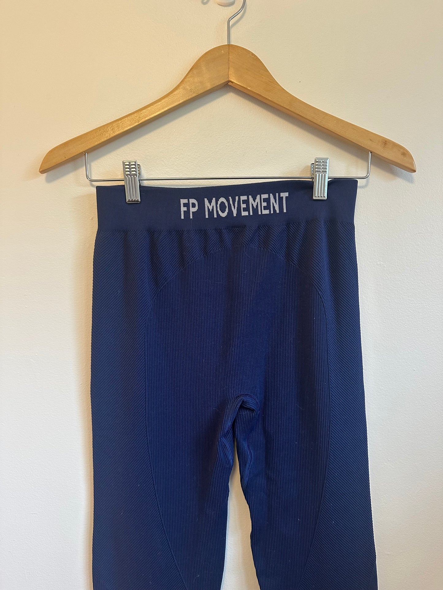 NWT FP Movement by Free People Long Haul Leggings in Black Grape | Size M/L
