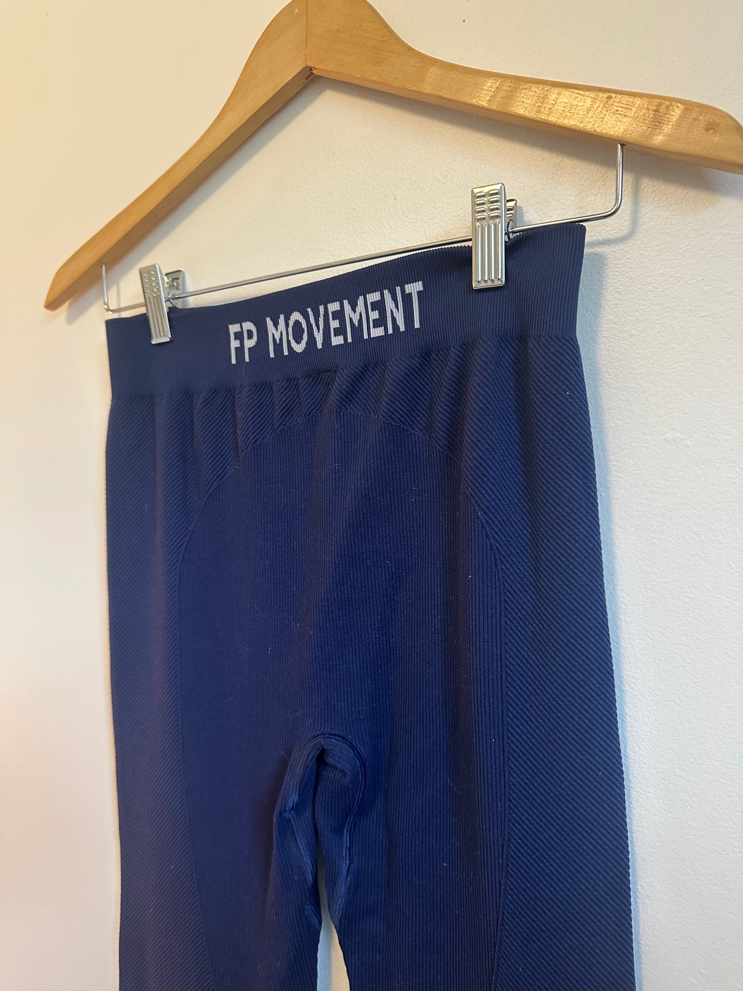 NWT FP Movement by Free People Long Haul Leggings in Black Grape | Size M/L