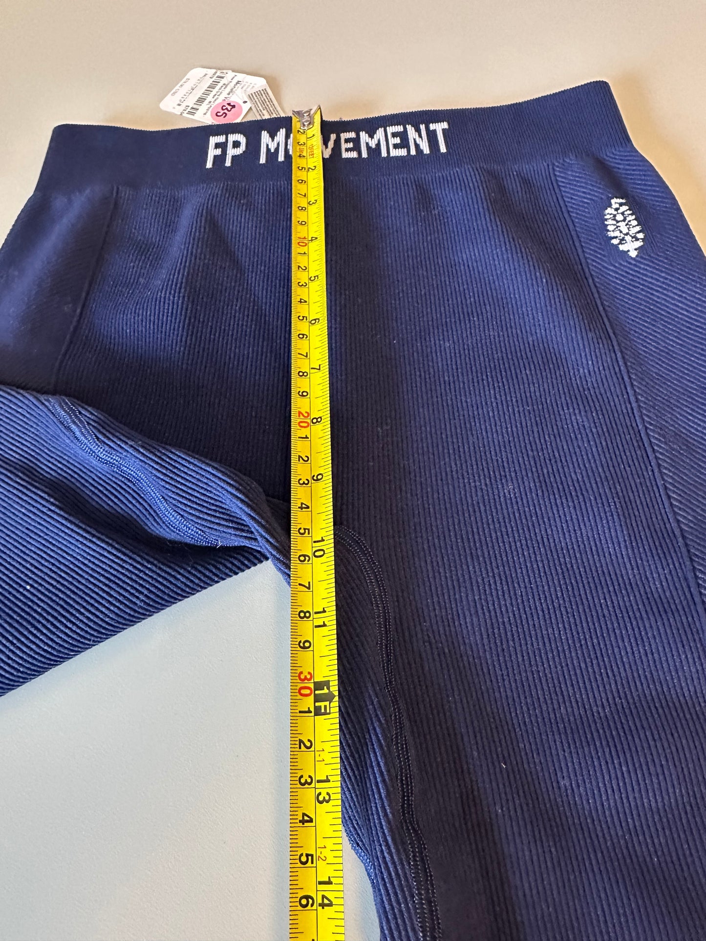 NWT FP Movement by Free People Long Haul Leggings in Black Grape | Size M/L