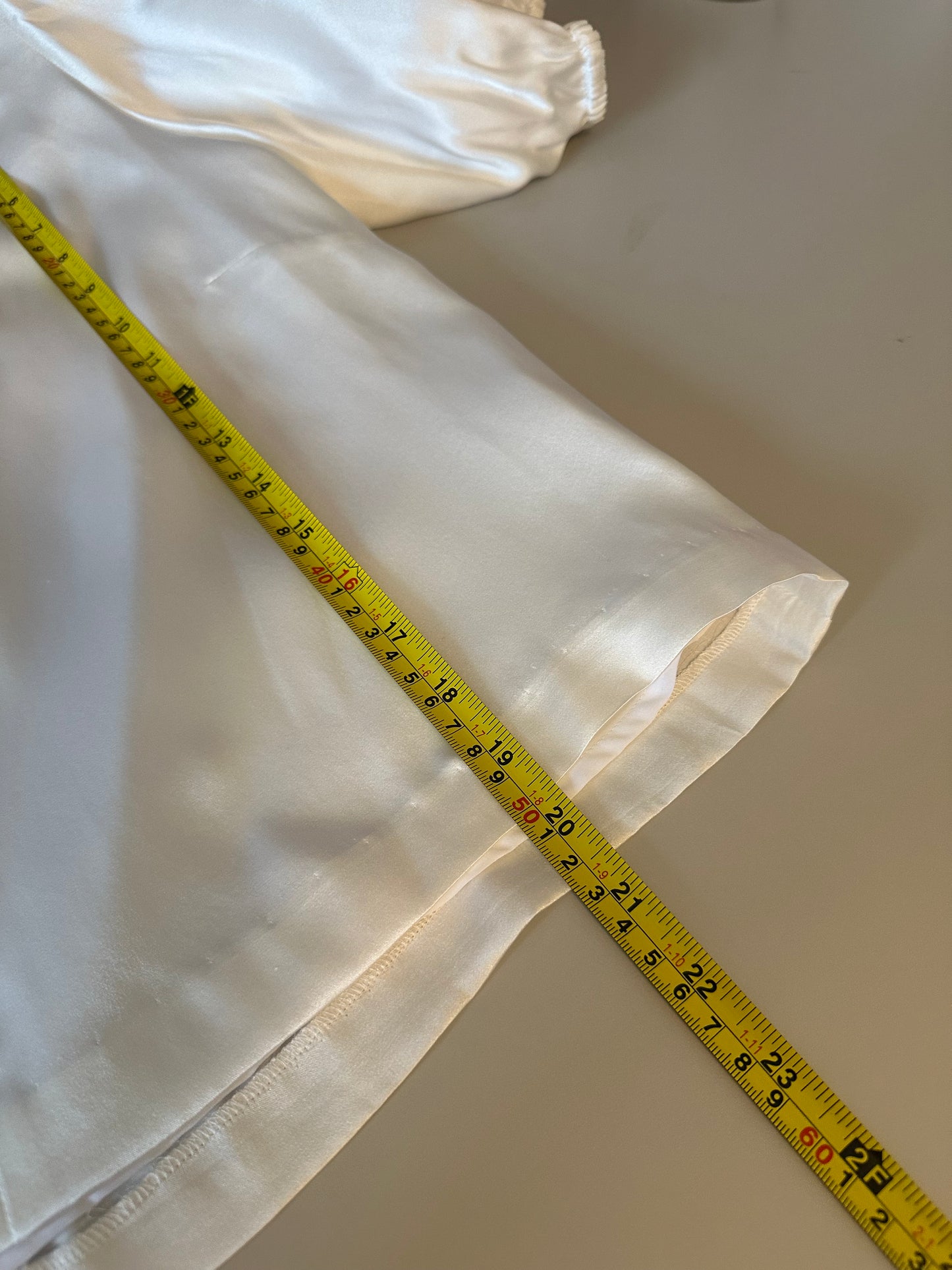 NWT Emerson Fry V Top in Ivory Silk | Size Medium