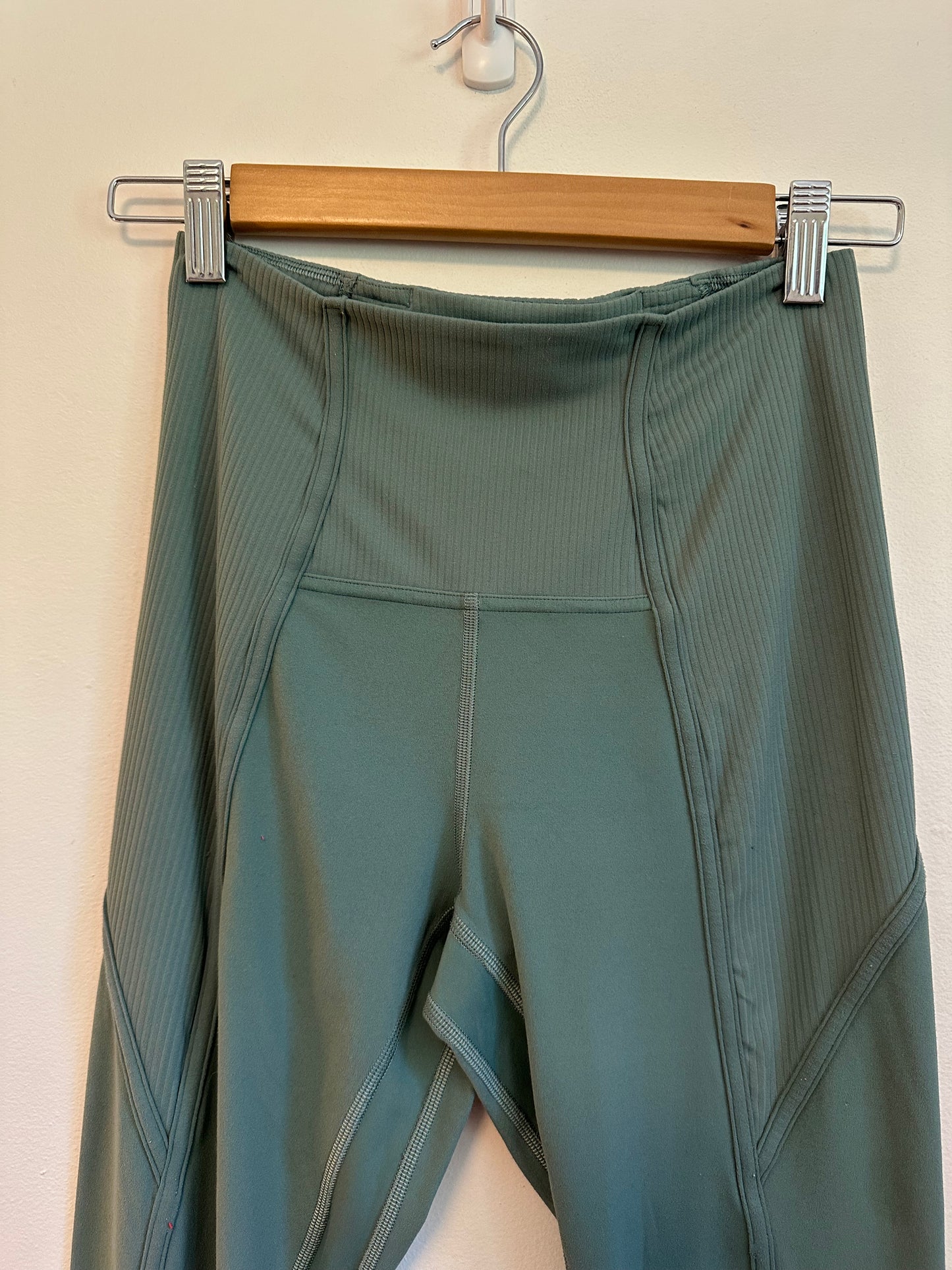 Lululemon Align Ribbed Panel High-Rise Tight 25" in Tidewater Teal | Size 6
