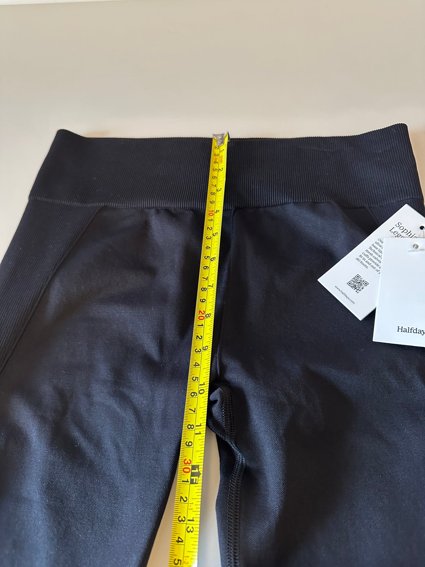 NWT Halfdays Sophia Seamless Leggings in Black | Size XL