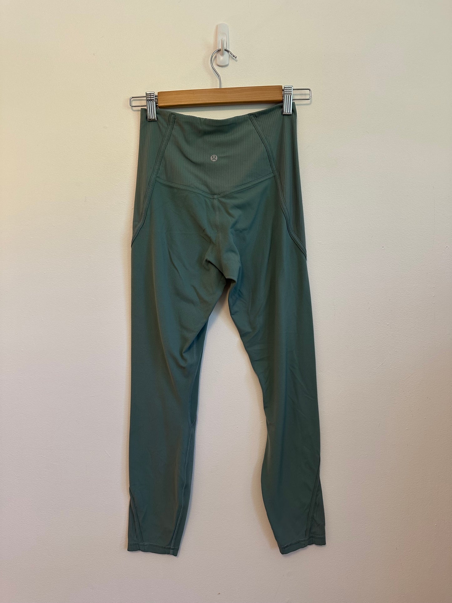 Lululemon Align Ribbed Panel High-Rise Tight 25" in Tidewater Teal | Size 6