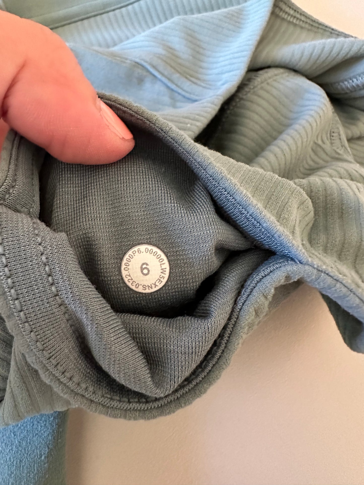 Lululemon Align Ribbed Panel High-Rise Tight 25" in Tidewater Teal | Size 6