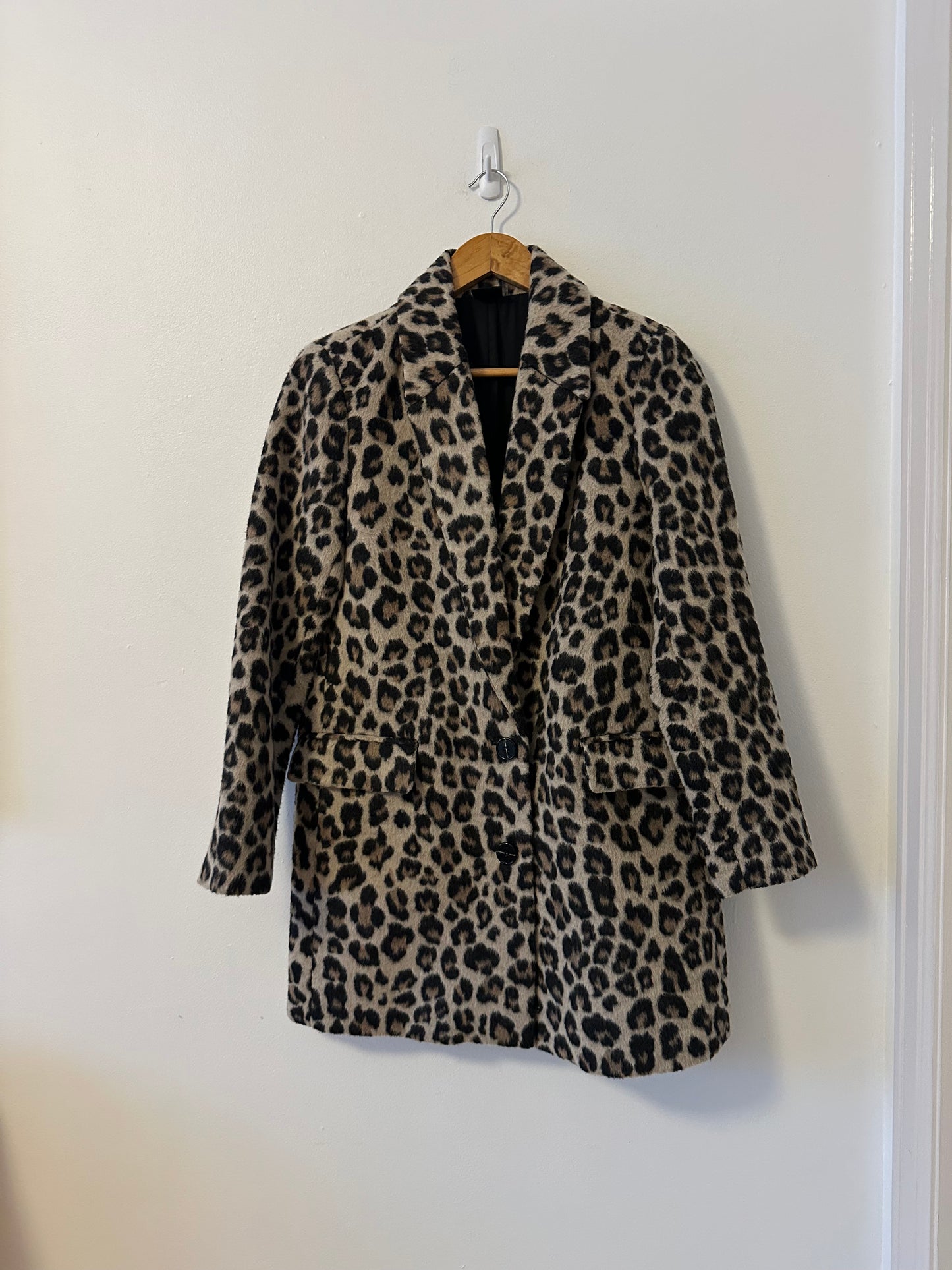 Love Token Leopard Print Jacket | Size XS