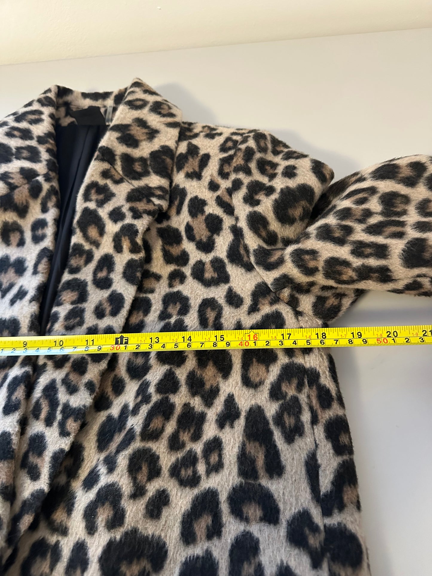Love Token Leopard Print Jacket | Size XS