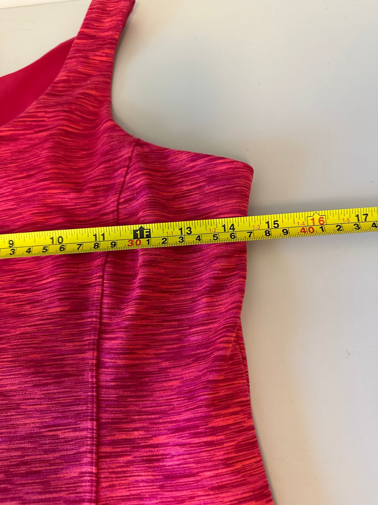 Outdoor Voices Circle Back Exercise Dress in Rose Garden Space Dye | Size Small