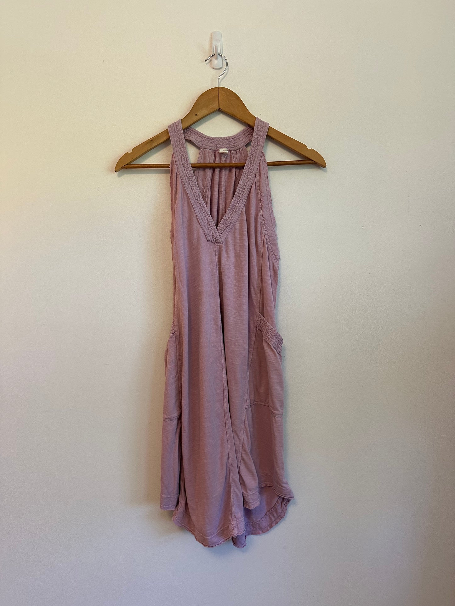 Daily Practice by Anthropologie The Carlie V-Neck Mini Dress | Size XXS