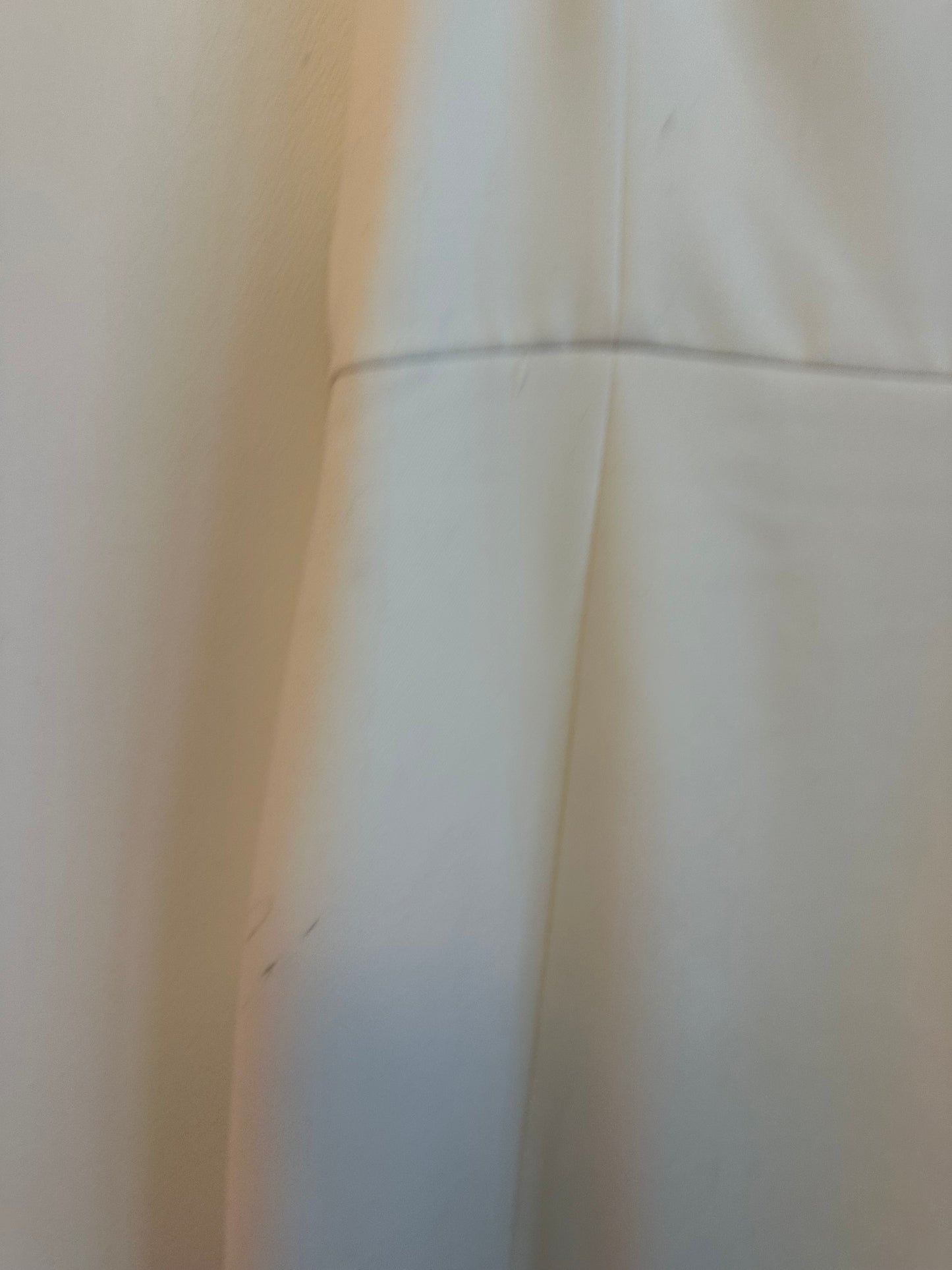NWT French Connection White Ruffle Shoulder Mini Dress | Size 10