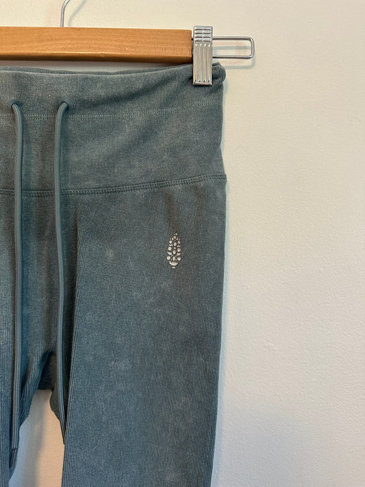 FP Movement by Free People Go To Leggings in Heathered Sage | Size Small