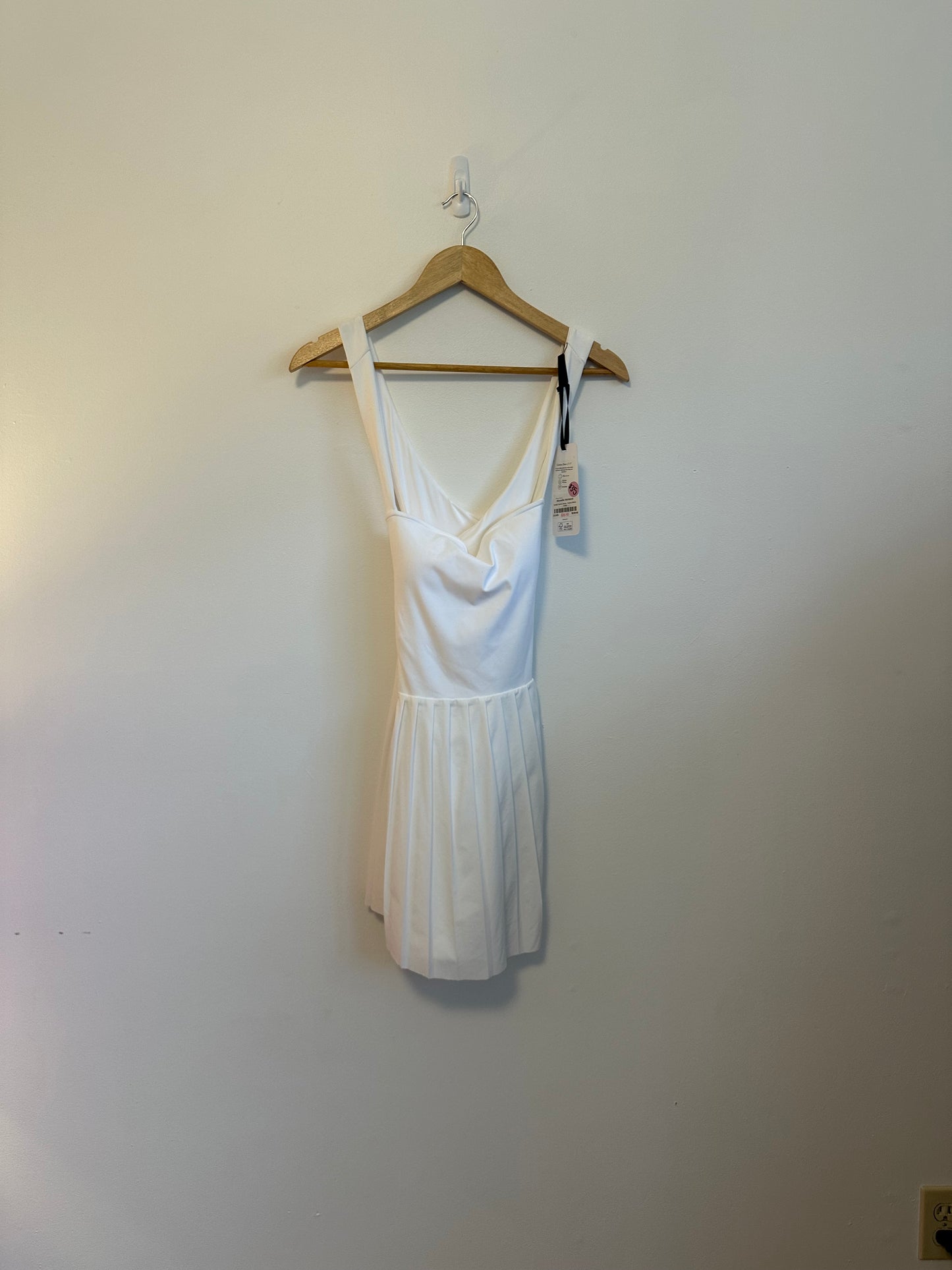 NWT Varley Carina Athletic Dress in White | Size Large