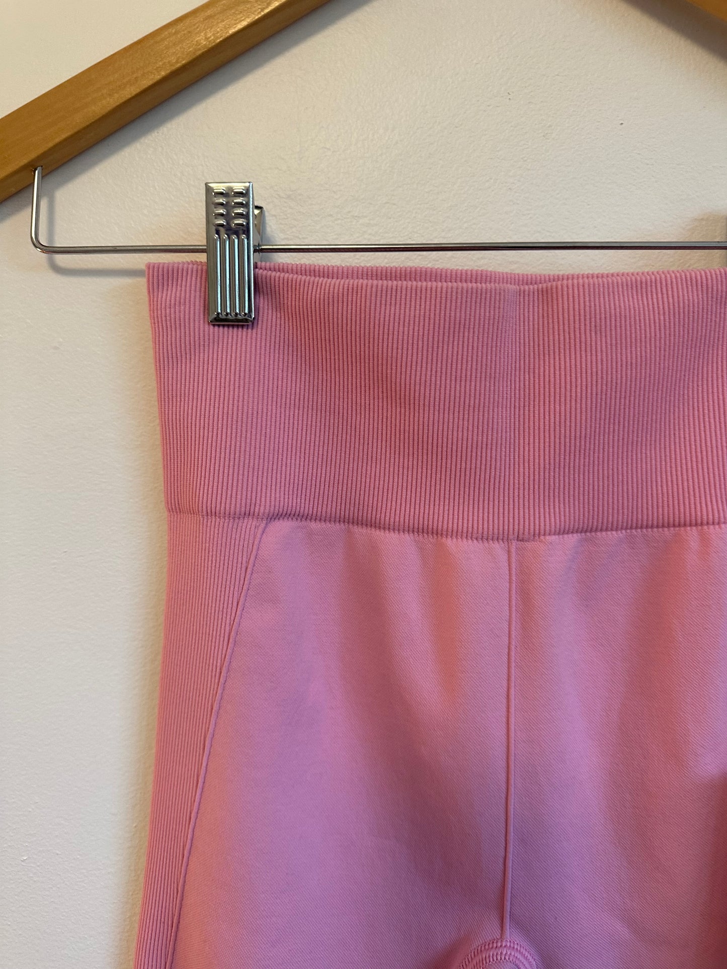 NWT Halfdays Sophia Seamless Leggings in Baby Pink | Size XS