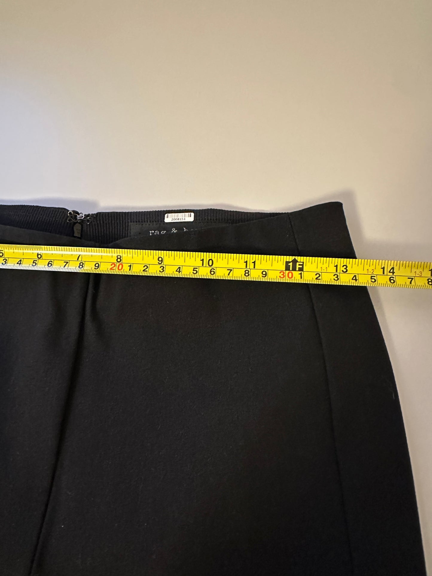 Rag & Bone Simone Black High Rise Skinny Pants | Size 2