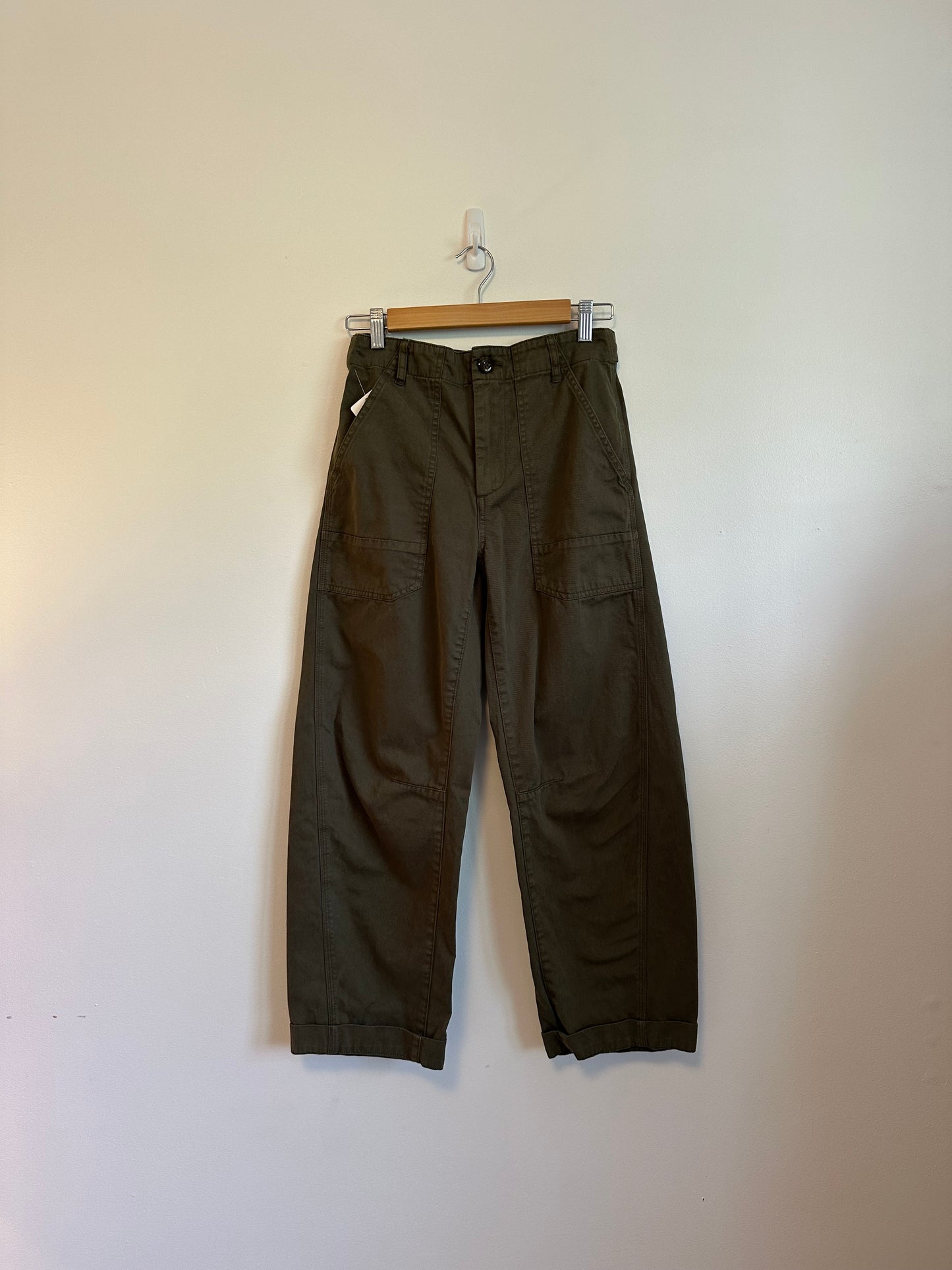 Pistola Tori Utility Pant in Sequoia Green | Size 25
