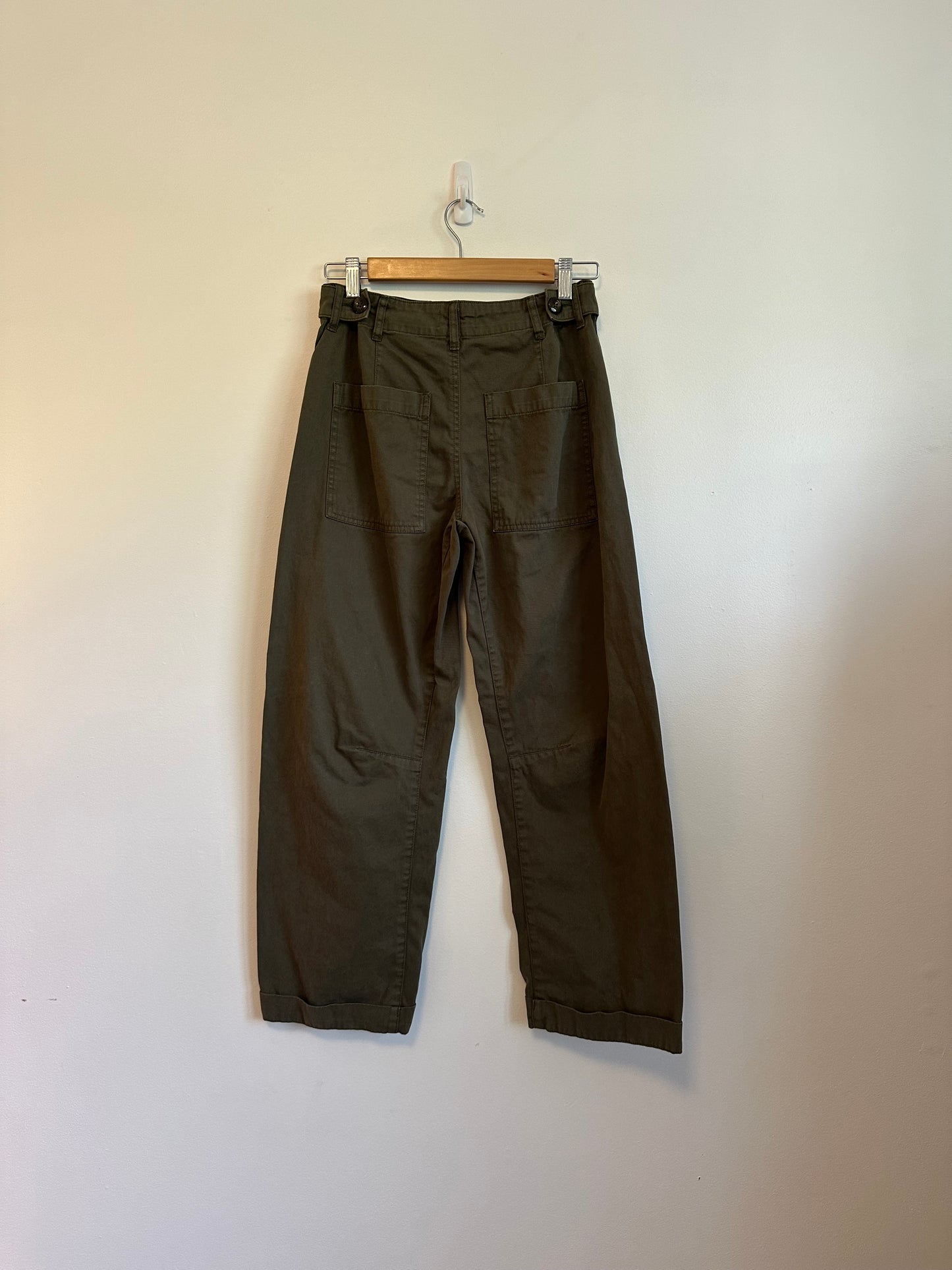 Pistola Tori Utility Pant in Sequoia Green | Size 25
