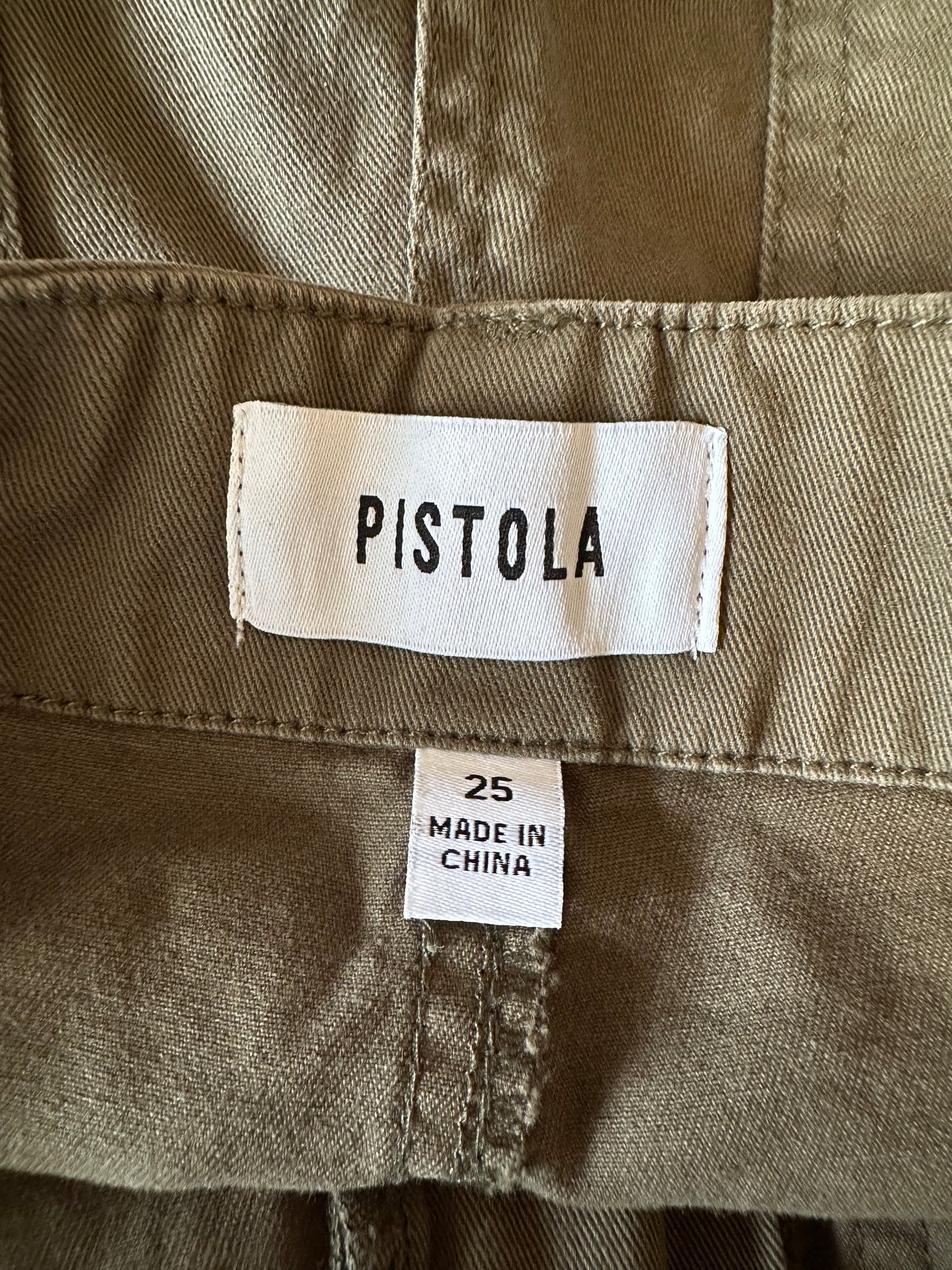 Pistola Tori Utility Pant in Sequoia Green | Size 25