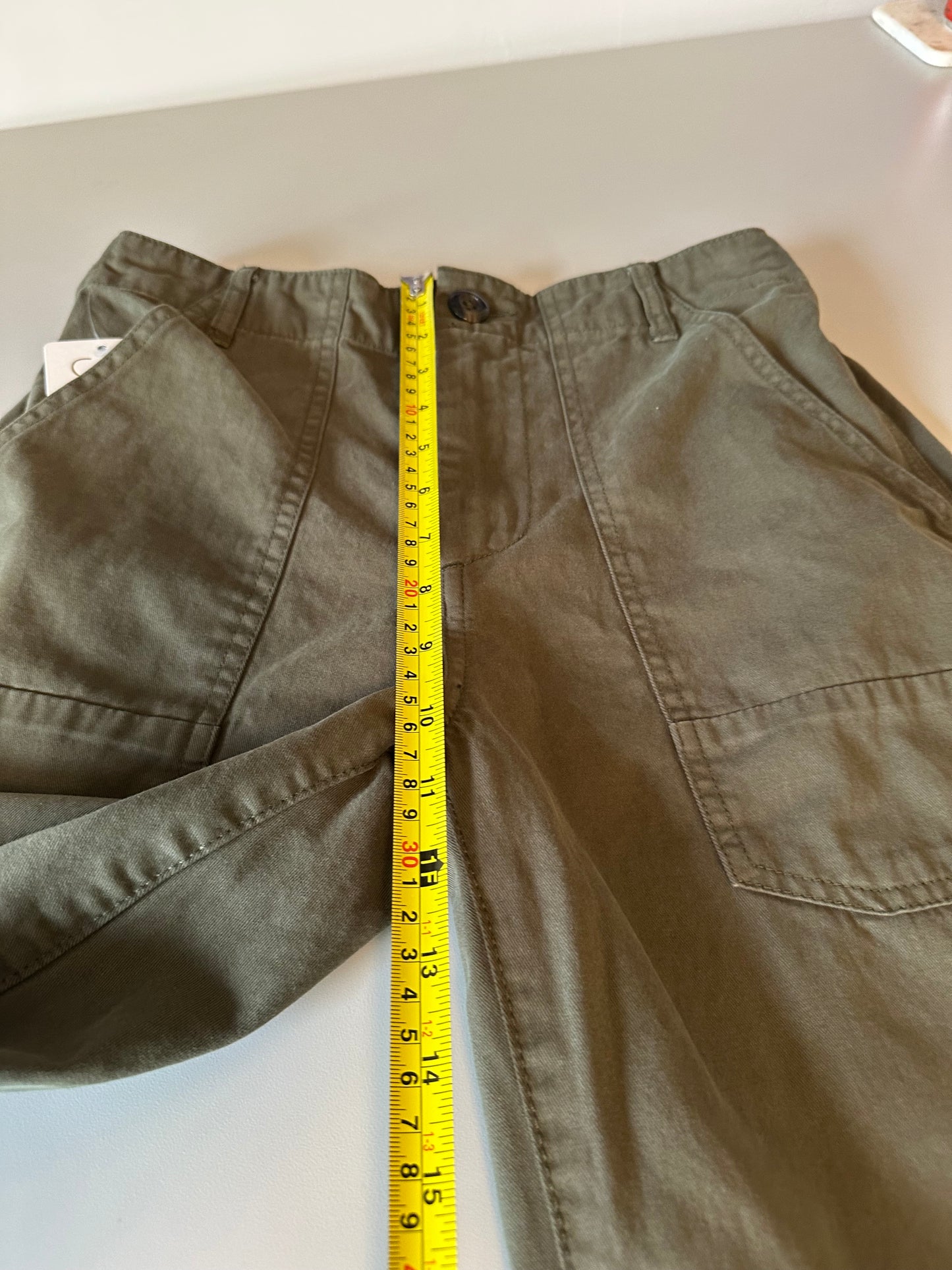 Pistola Tori Utility Pant in Sequoia Green | Size 25
