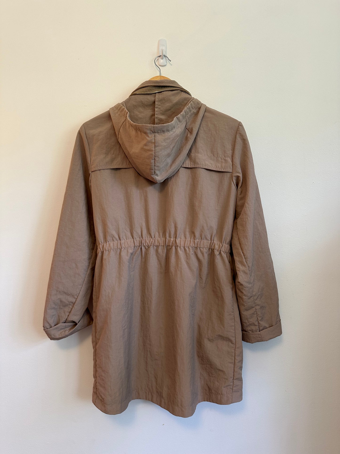 Tart Collections Verena Hooded Jacket in Tan | Size Small