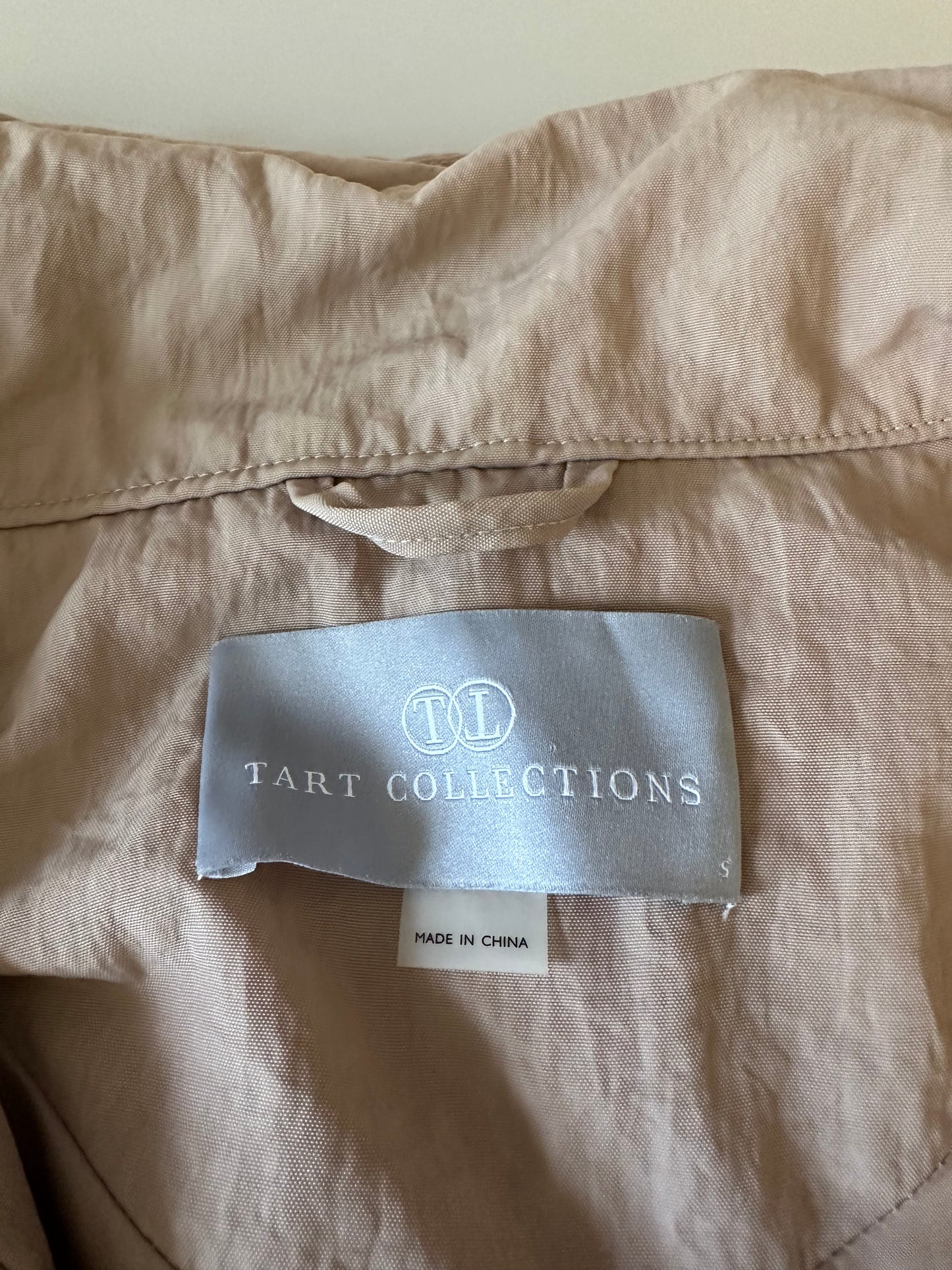 Tart Collections Verena Hooded Jacket in Tan | Size Small