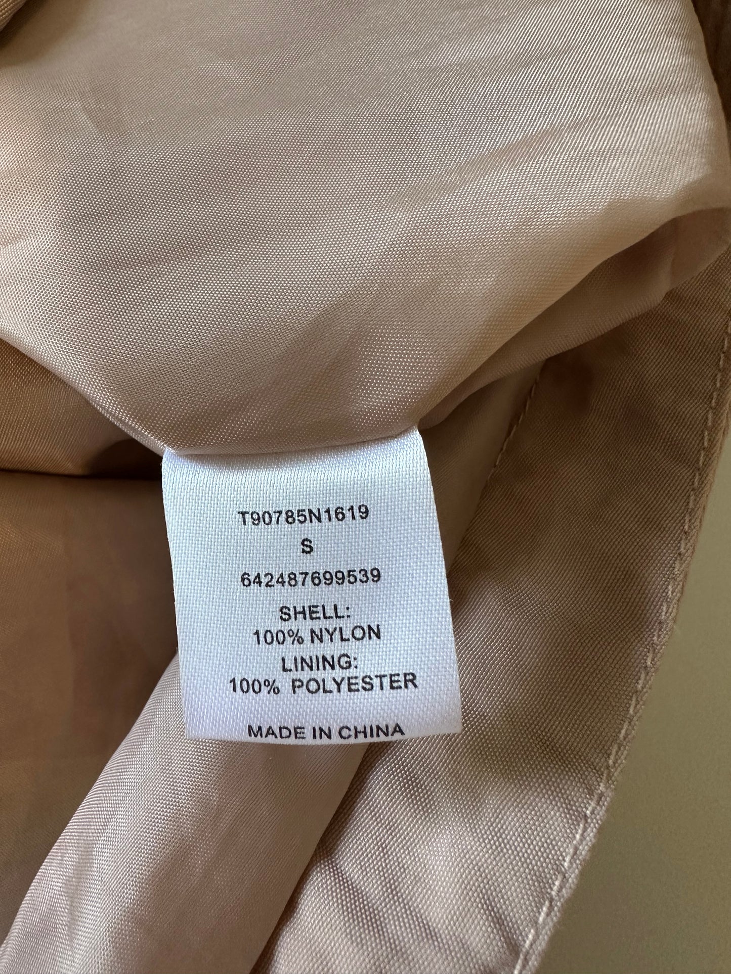 Tart Collections Verena Hooded Jacket in Tan | Size Small