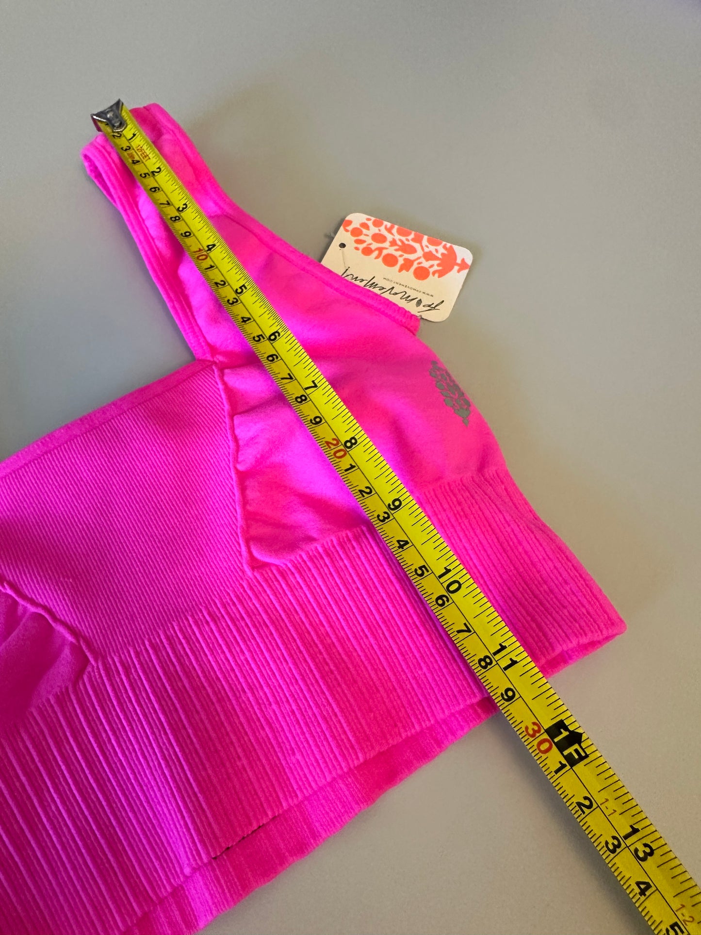 NWT FP Movement by Free People Good Karma Bra in Hot Pink | Size XS/S