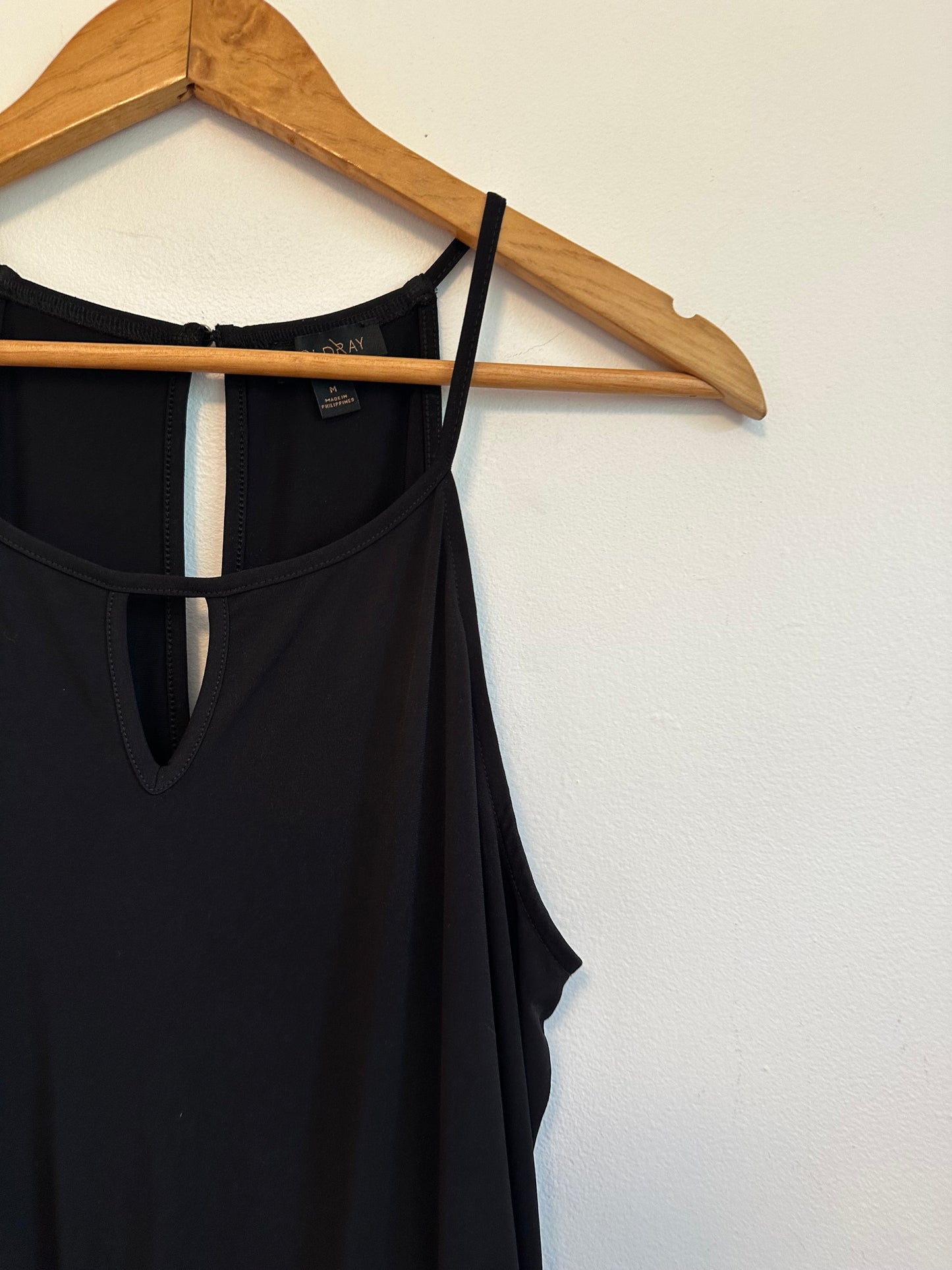 Goldray Wide Leg Jersey Jumpsuit in Black | Size Medium