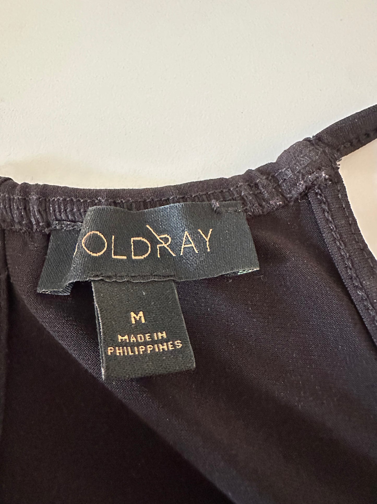 Goldray Wide Leg Jersey Jumpsuit in Black | Size Medium