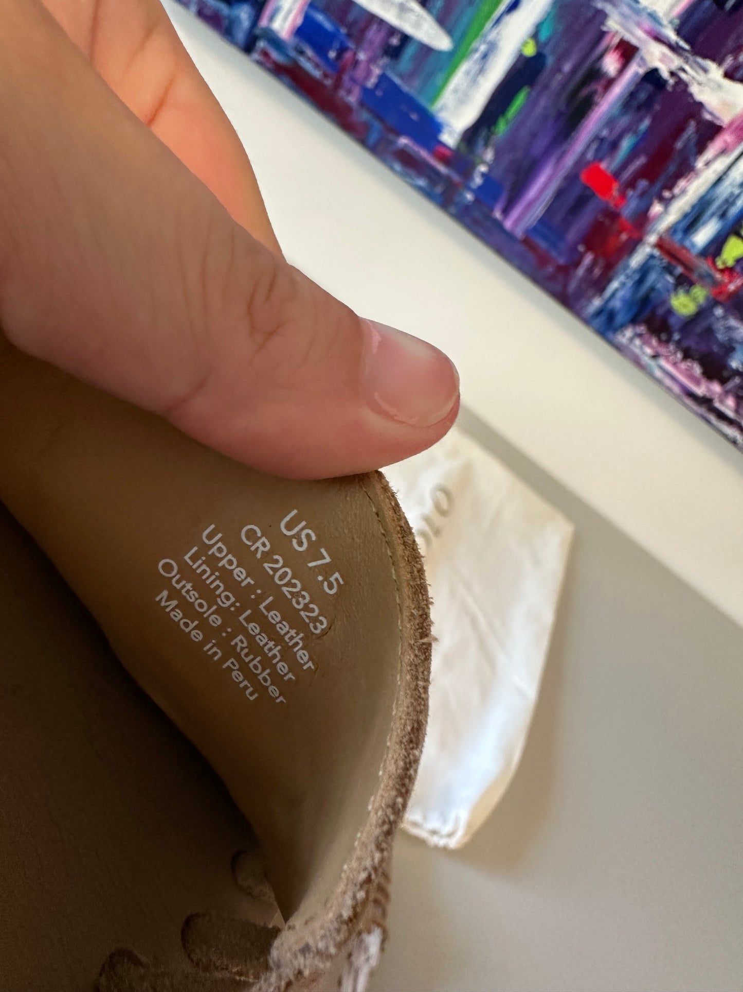 Nisolo Huarache Sandal 2.0 in Almond Leather | Size 7.5