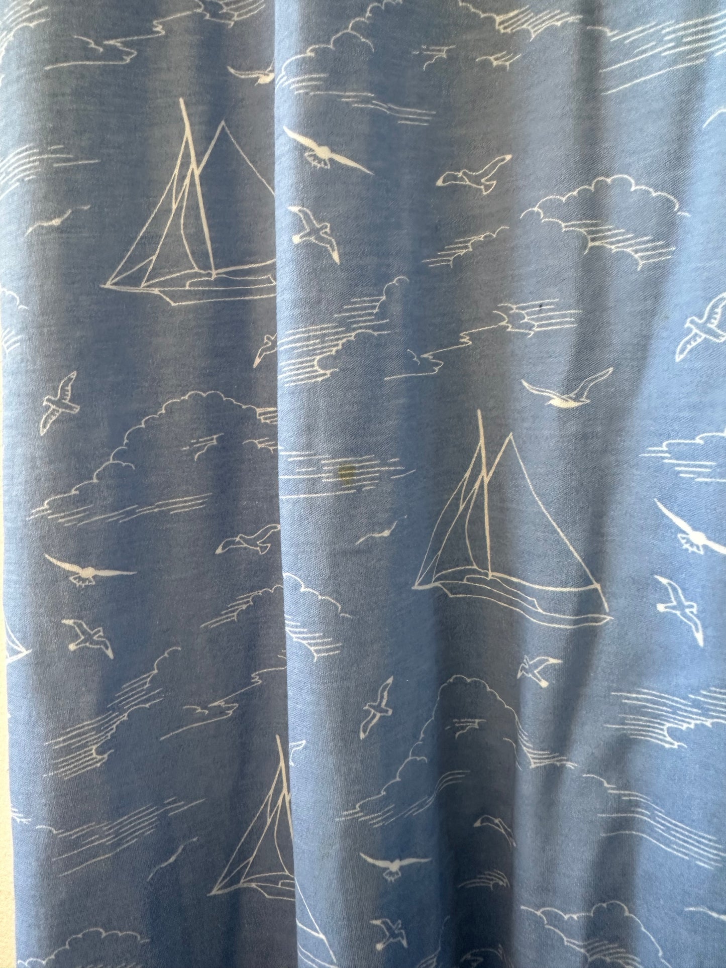 Nantucket Kids Blue Printed Tank Dress | Size Large