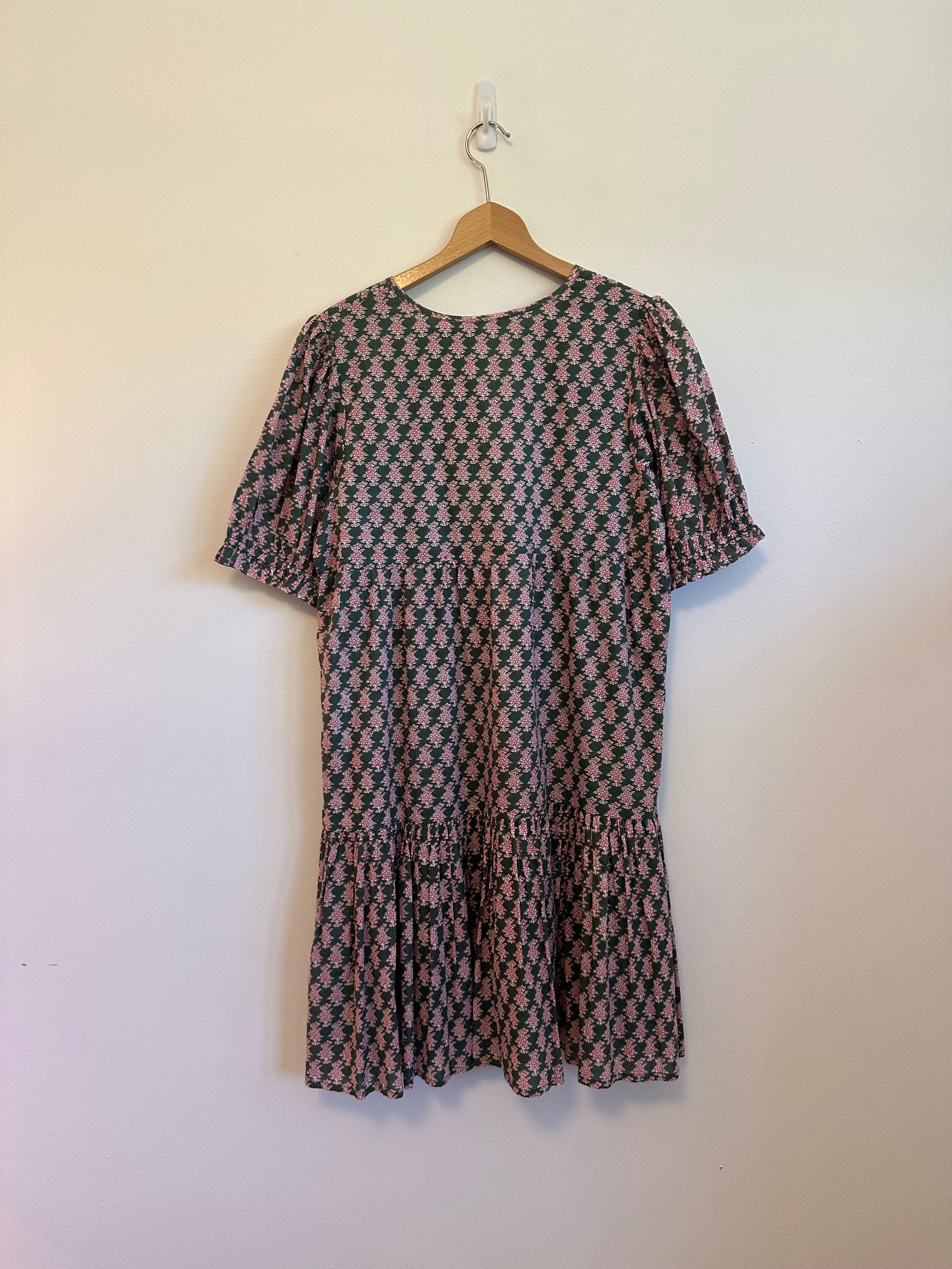 NWT Fox in Gown Nina Cotton Printed Dress | Size XS/S