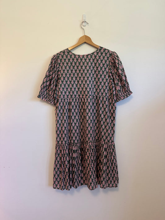 NWT Fox in Gown Nina Cotton Printed Dress | Size XS/S