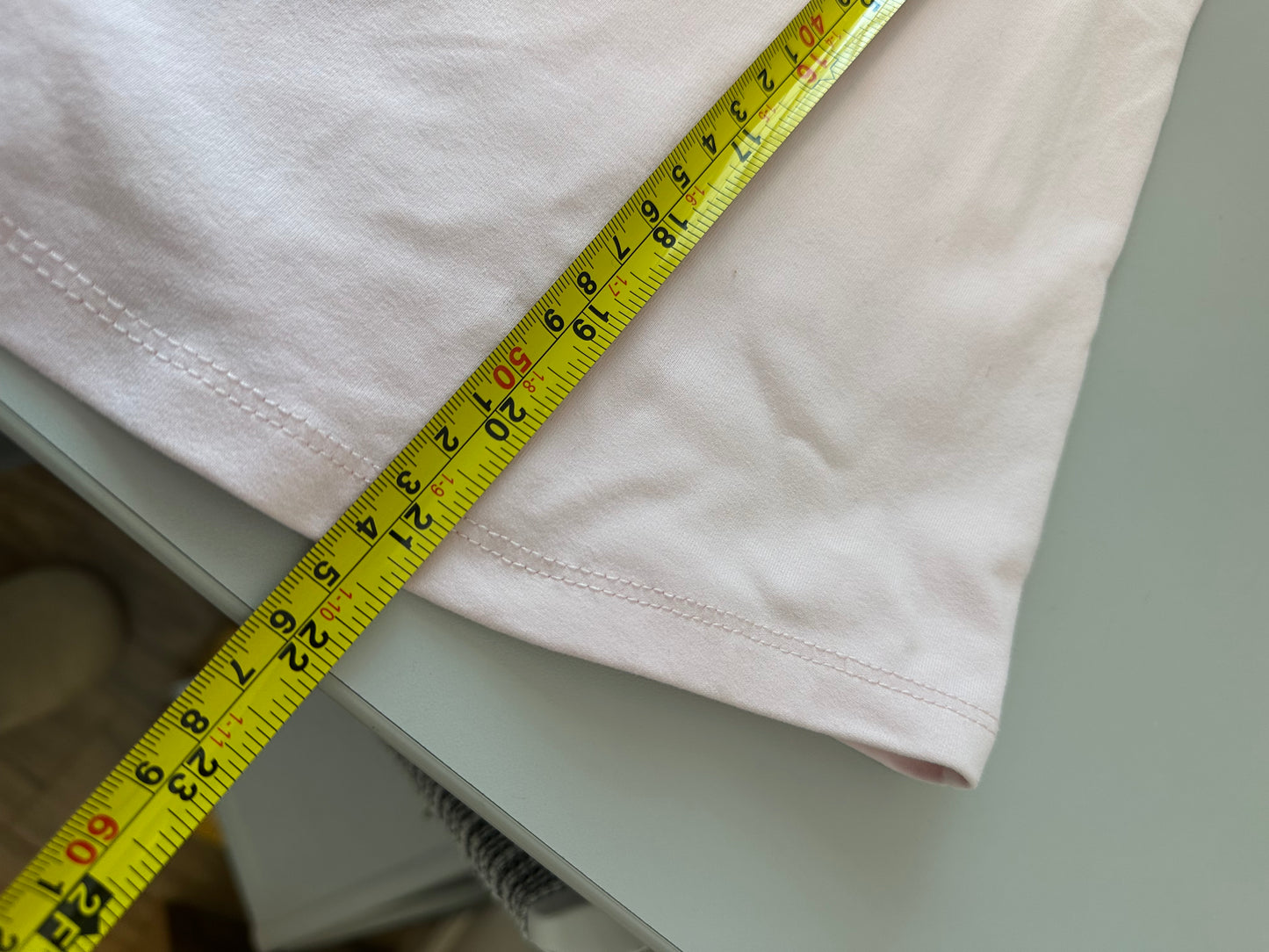 Susana Monaco Ballet Pink Bow Back T-Shirt | Size Small