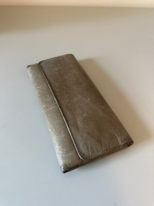 Hobo Leather Tri Fold Wallet