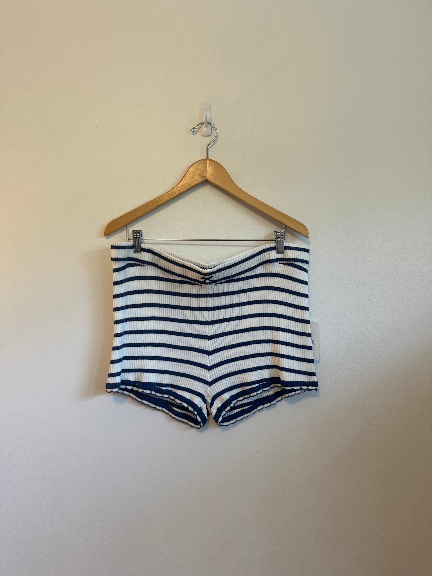 NWT PJ Salvage Striped Seaside Ribbed Shorts | Size XL