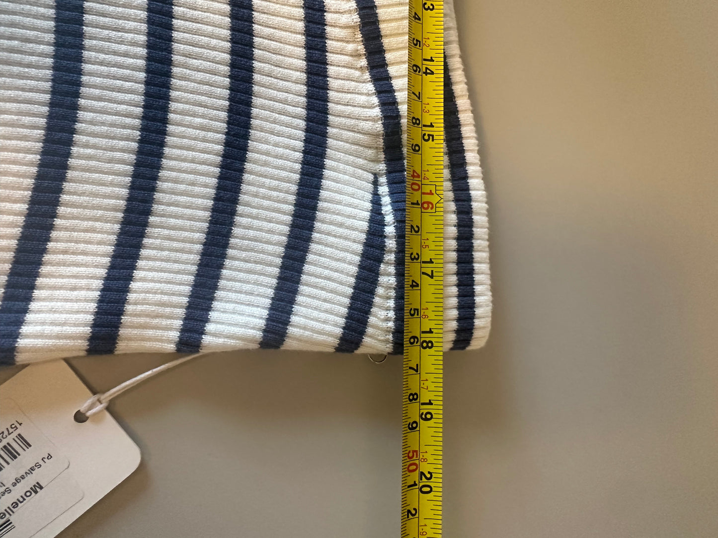 NWT PJ Salvage Striped Seaside Ribbed Shorts | Size XL