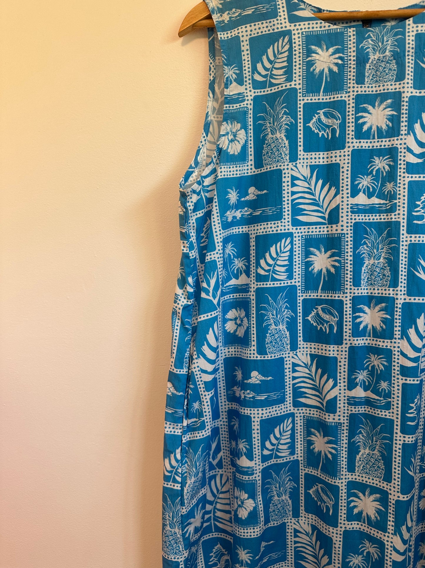 NWT Elizabeth and James Ellie Dress in Postcard Blue | Size Medium