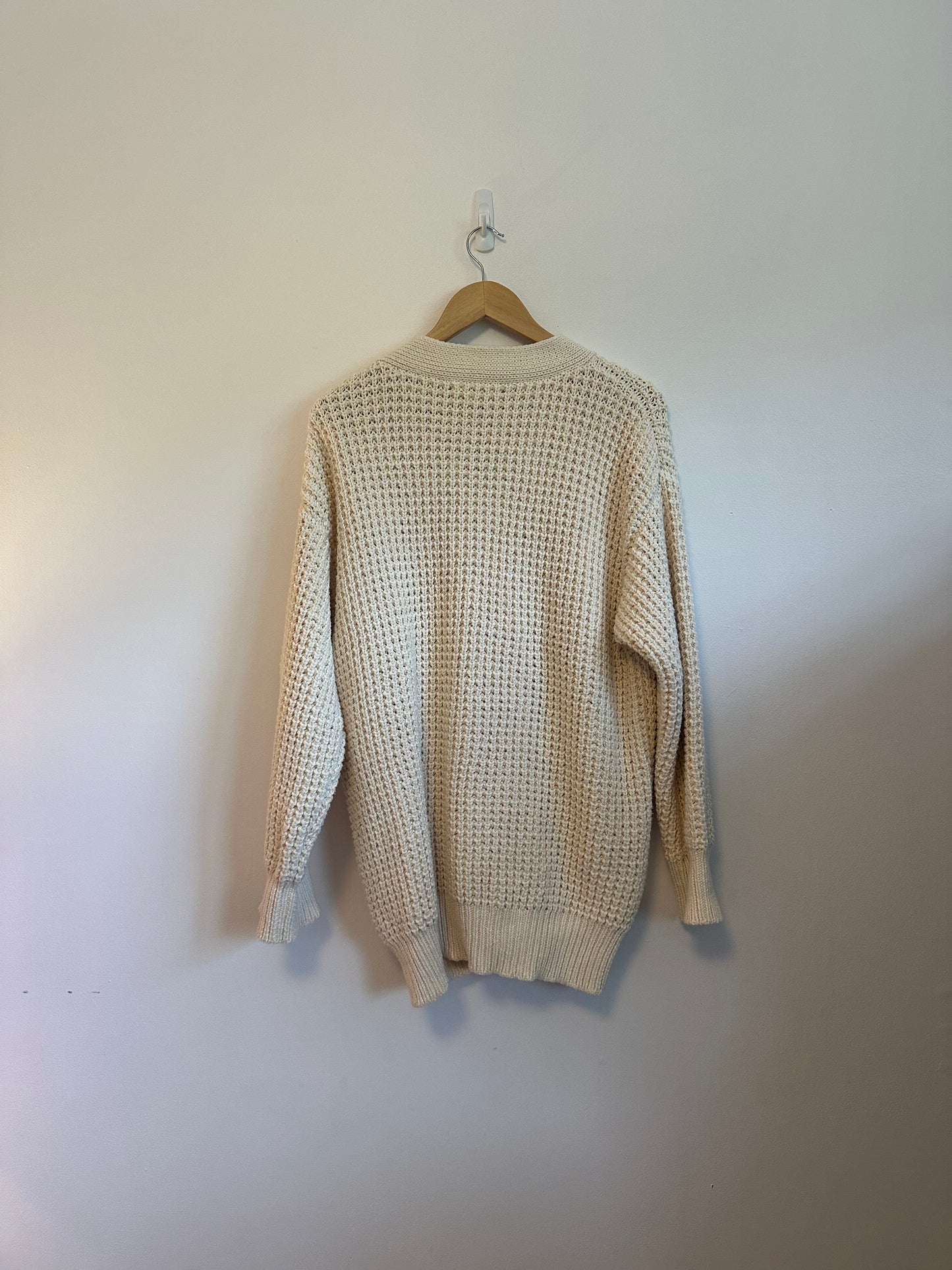 NWT Emerson Fry Cozy Cotton Cardigan in Ivory | Size Medium
