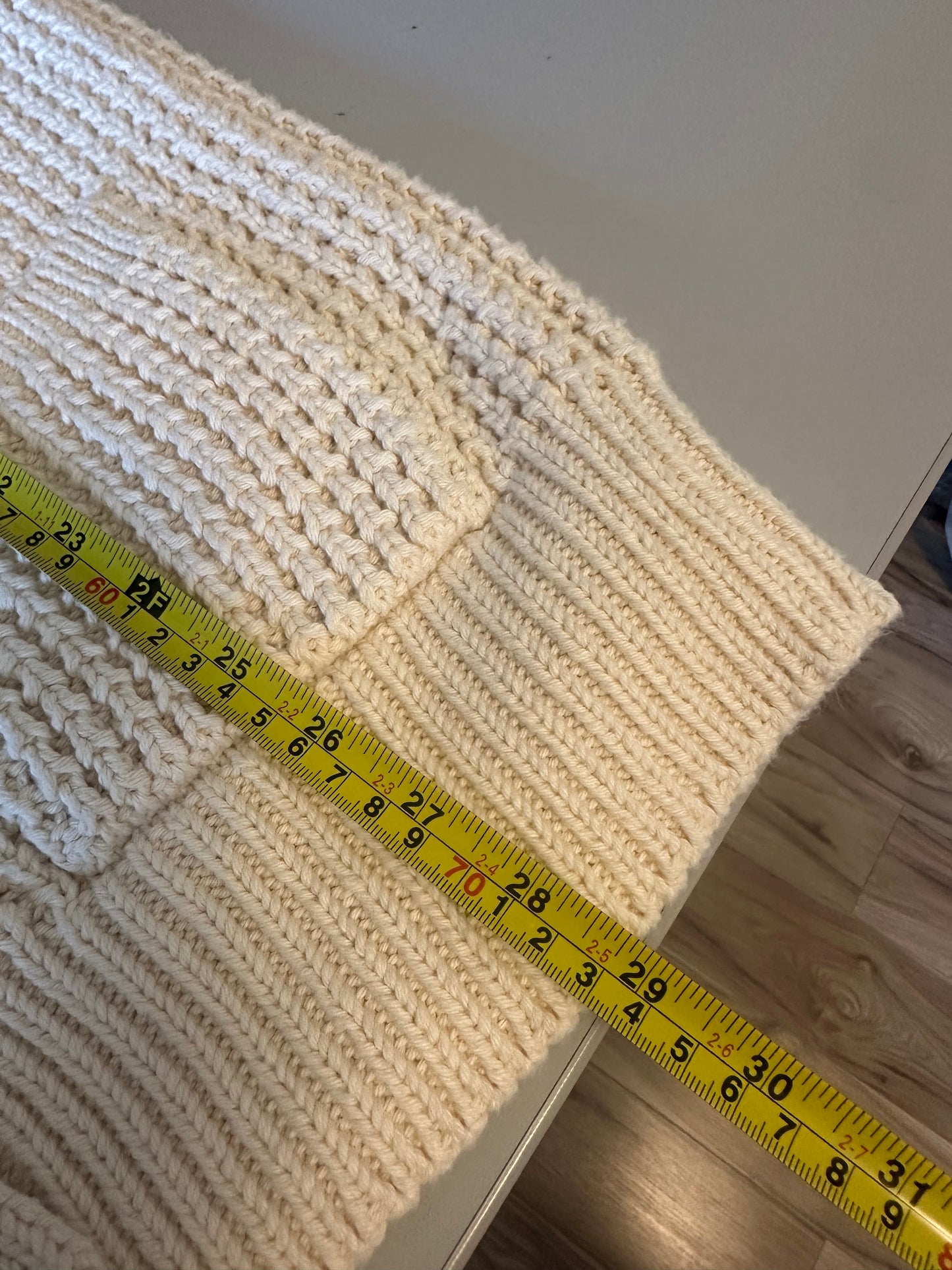 NWT Emerson Fry Cozy Cotton Cardigan in Ivory | Size Medium